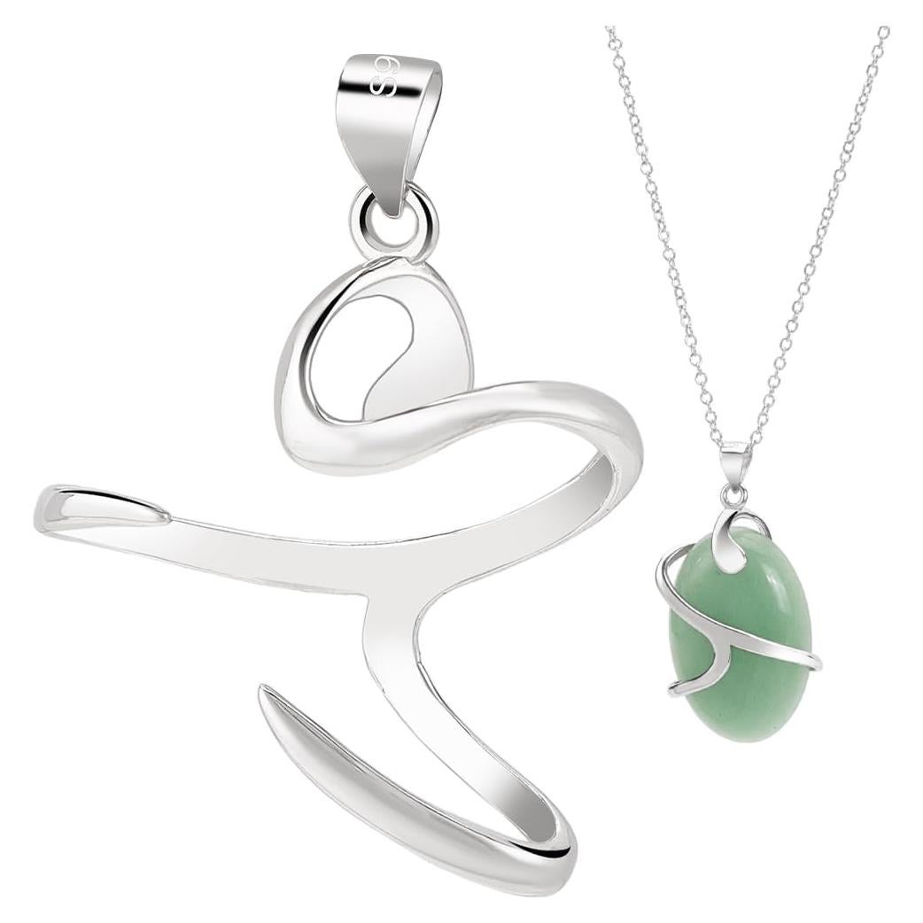 Base de Colgante de Plata Esterlina 925 para DIY 23x24mm