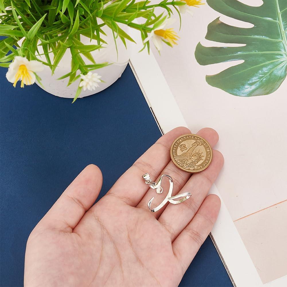 Base de Colgante de Plata Esterlina 925 para DIY 23x24mm