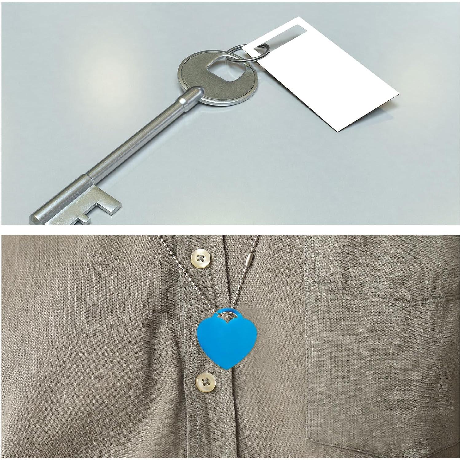 Pulseras de Encanto Corazón MECCANIXITY 10Pcs 31x30mm