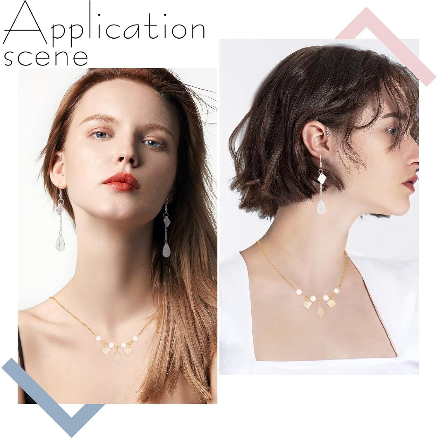 60 Etiquetas en Blanco PH PandaHall Oro 24K y Plata 925 DIY