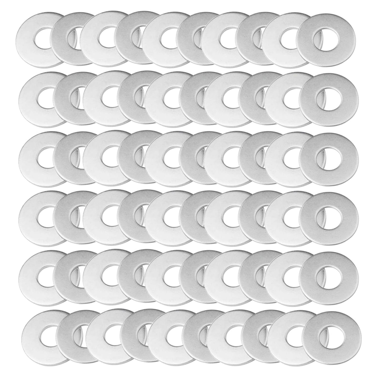 100 Etiquetas de Metal Pinhoollgo para Estampado DIY 22 mm