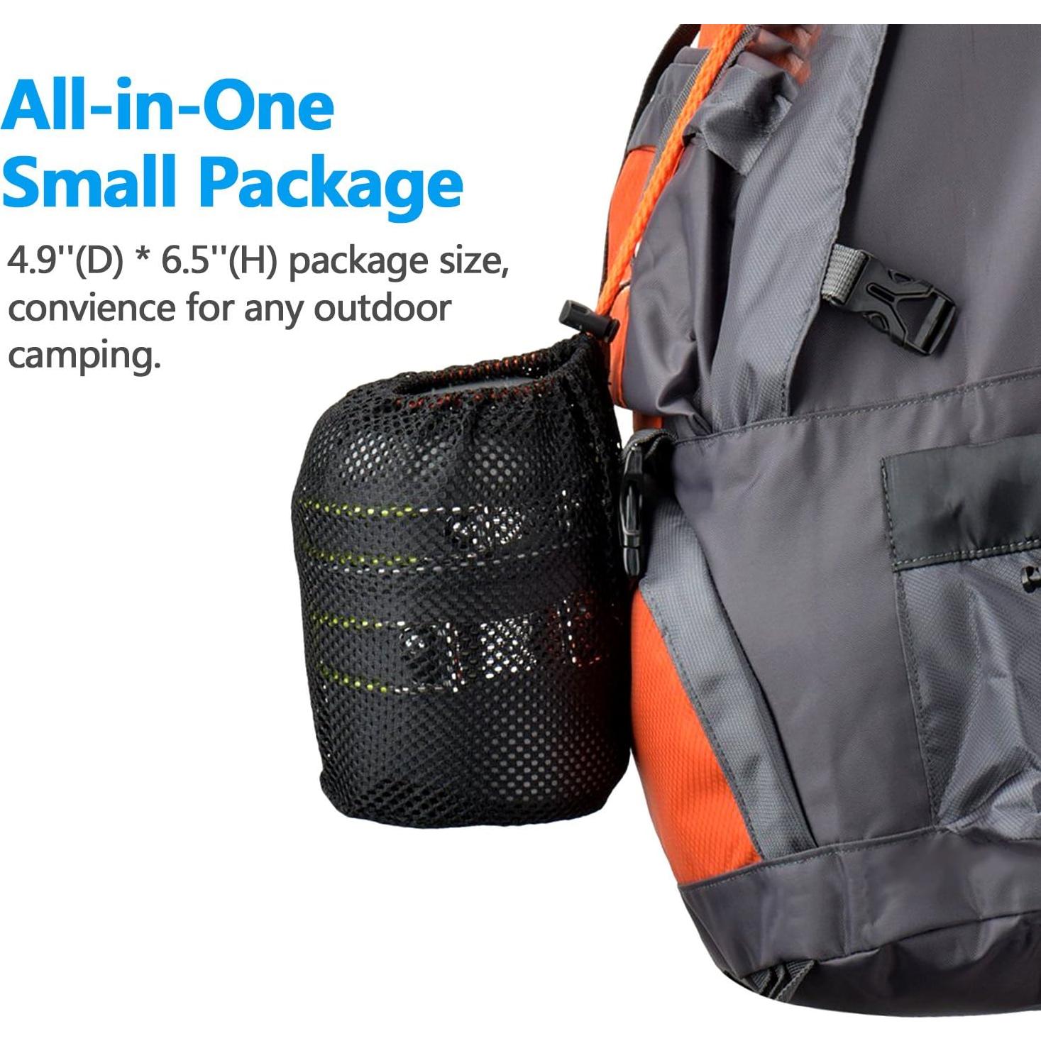 Kit de Utensilios de Cocina para Camping Odoland 10 Piezas