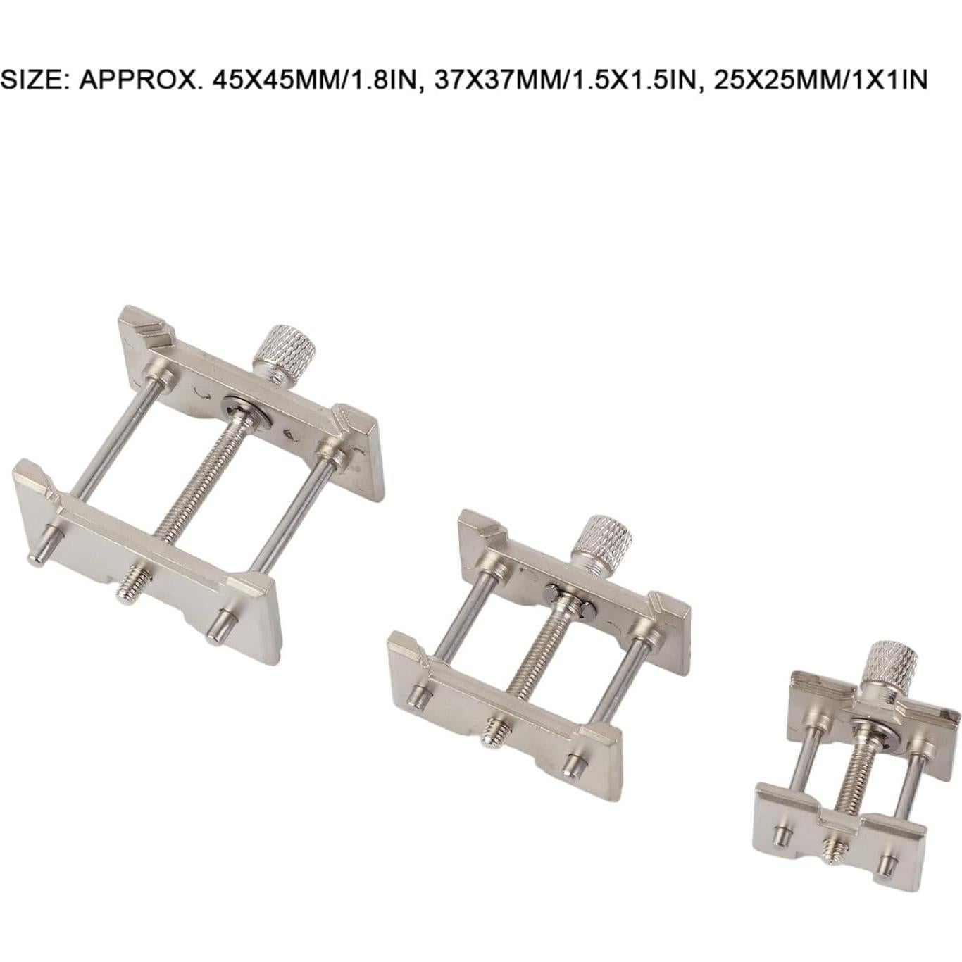 Juego de 3 Soportes de Movimiento de Reloj CYSFETENA Metal