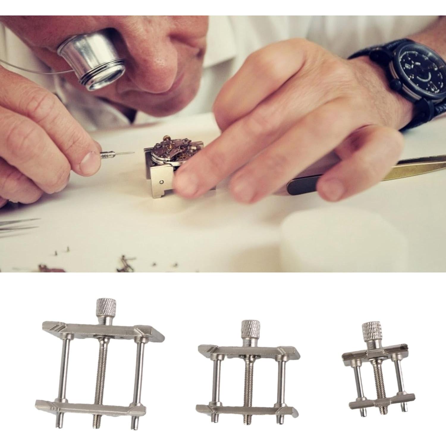 Juego de 3 Soportes de Movimiento de Reloj CYSFETENA Metal