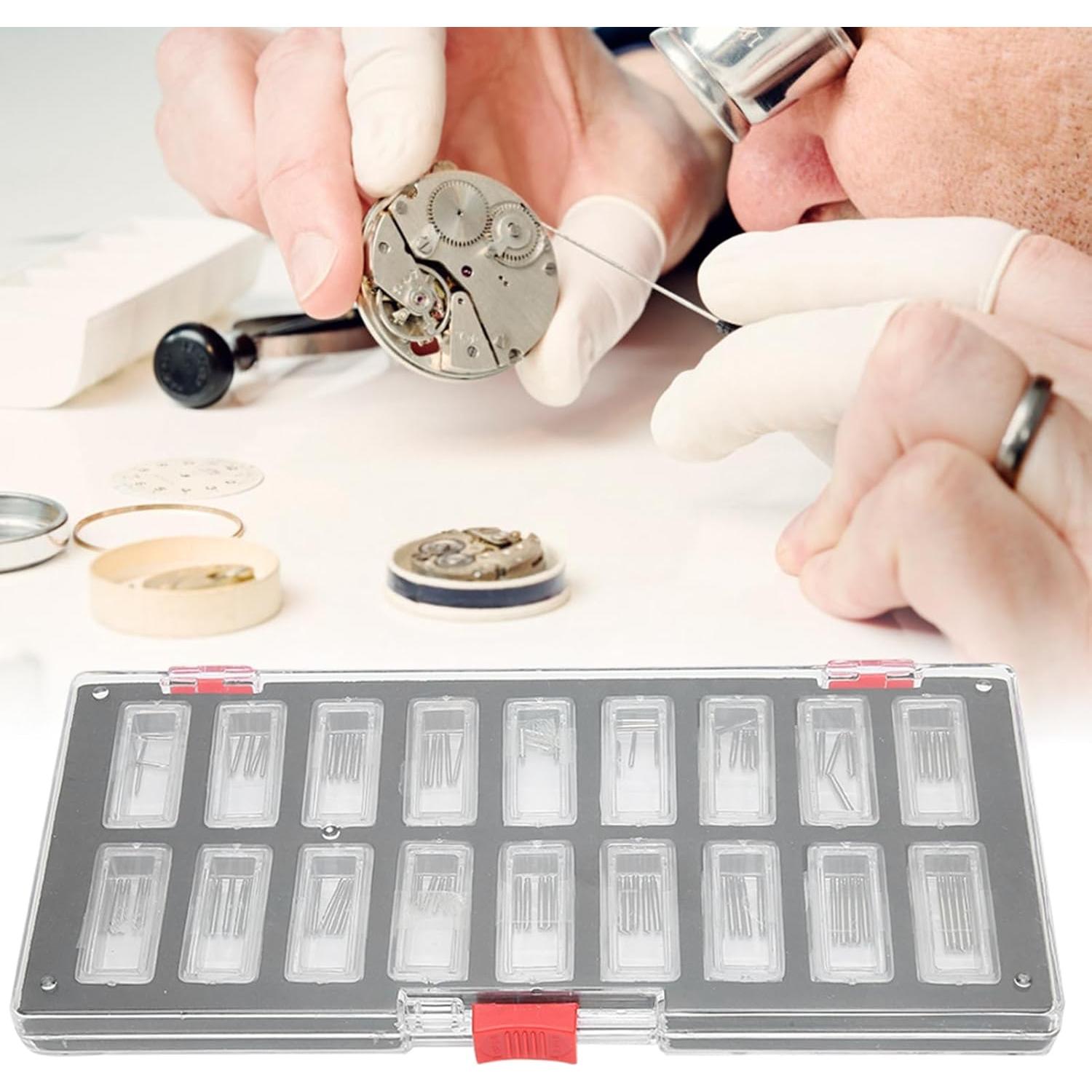 Kit de Pines de Tornillo Cunyuer para Correas de Reloj - 18 Piezas