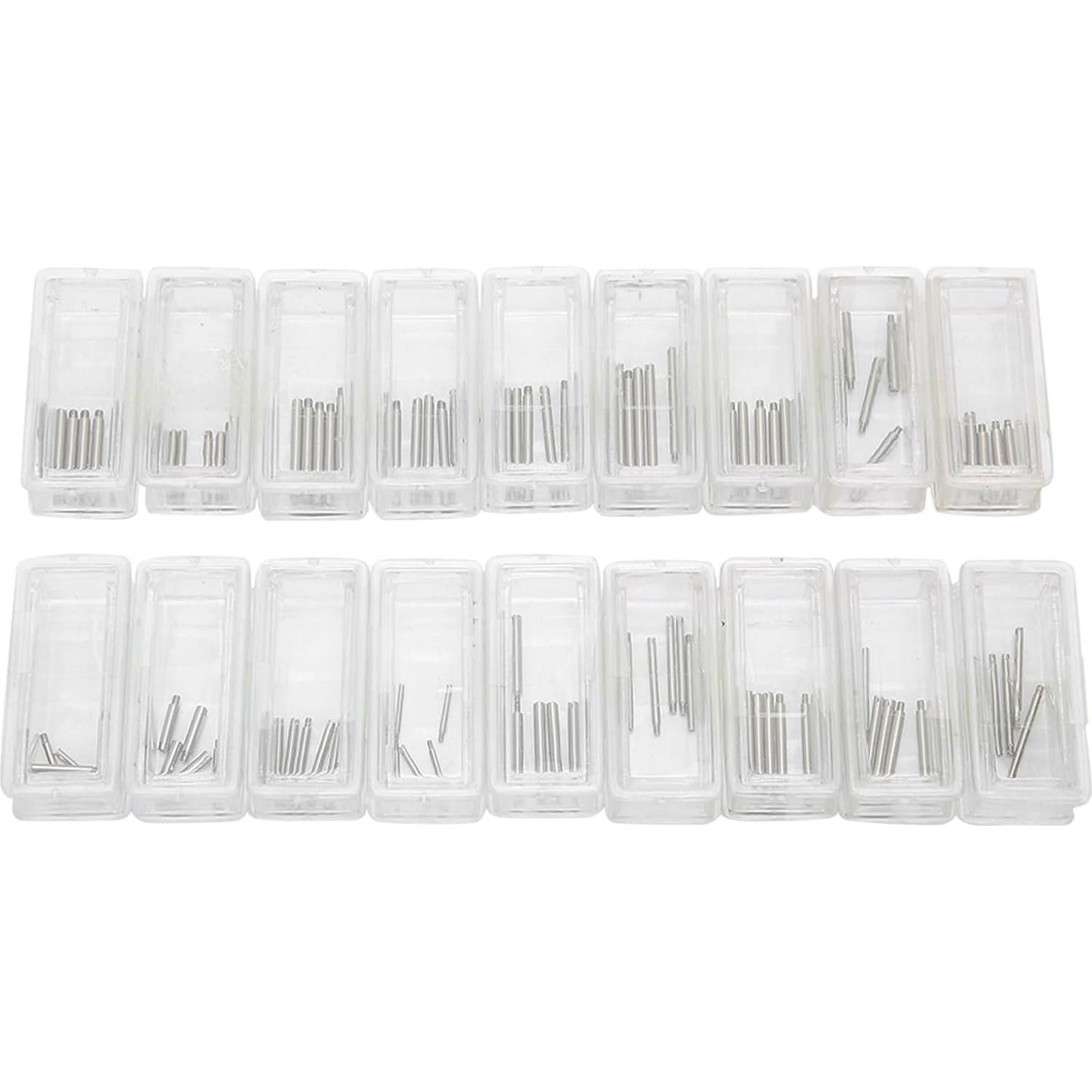 Kit de Pines de Tornillo Cunyuer para Correas de Reloj - 18 Piezas