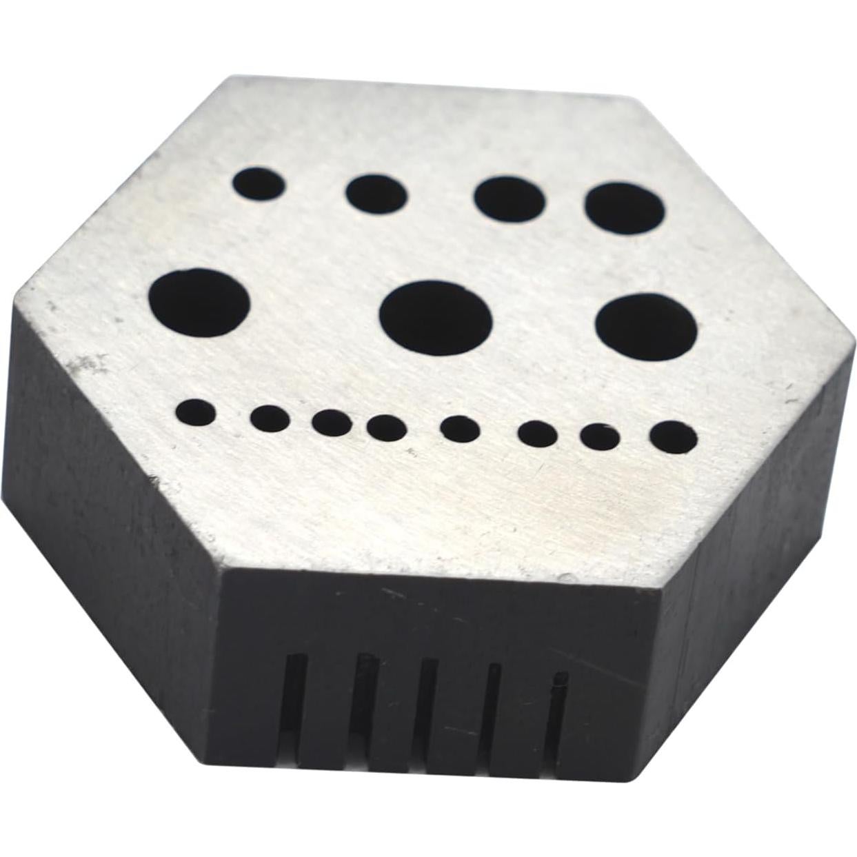 Yunque de Acero Hexagonal TAURISH 17mm para Joyería y Relojería