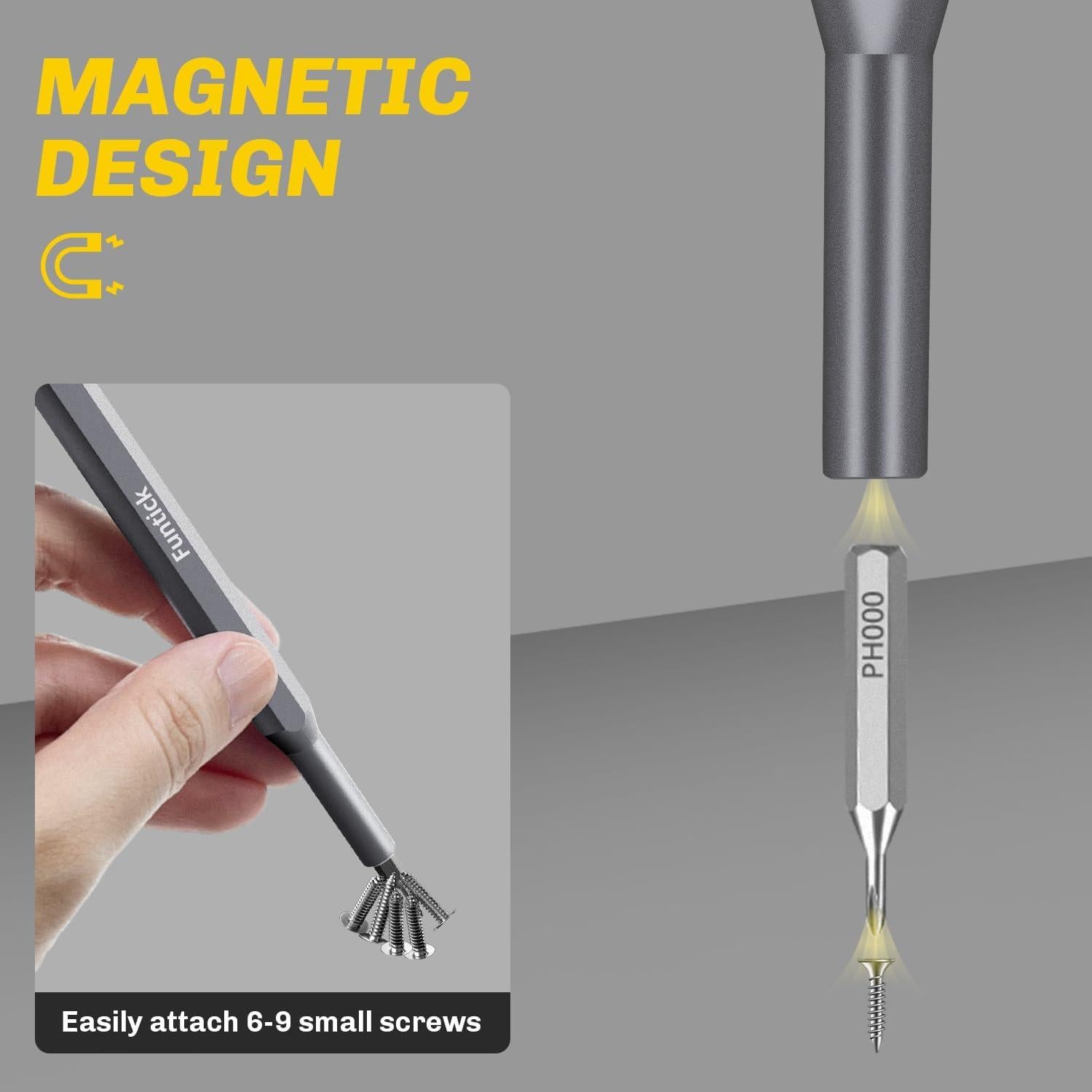 Juego de Destornilladores de Precisión 26 en 1 Funtick