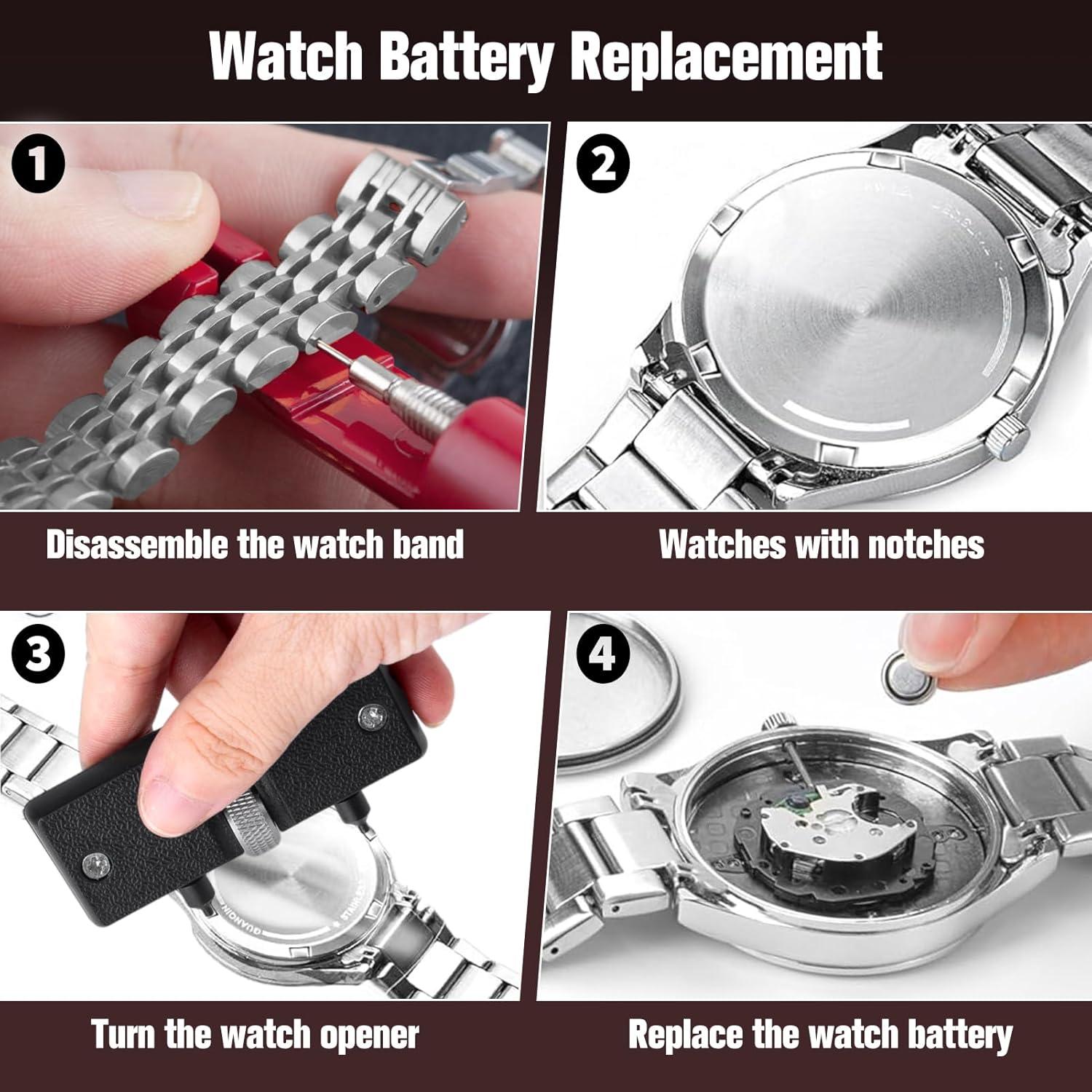 Kit de Herramientas para Reparación de Reloj LEONTOOL 11 Pcs