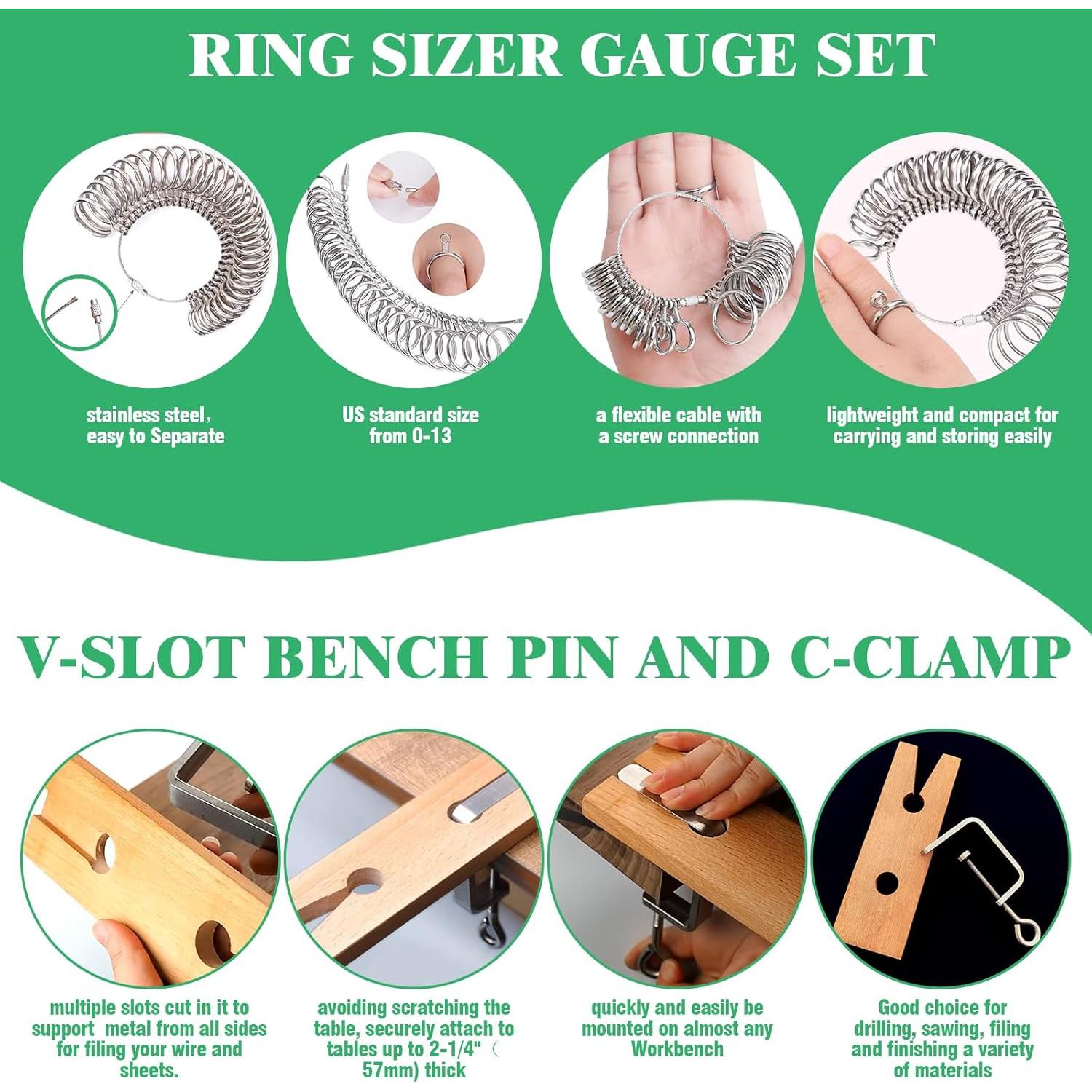 Juego de Herramientas para Hacer Joyas Yauhar 14Pcs