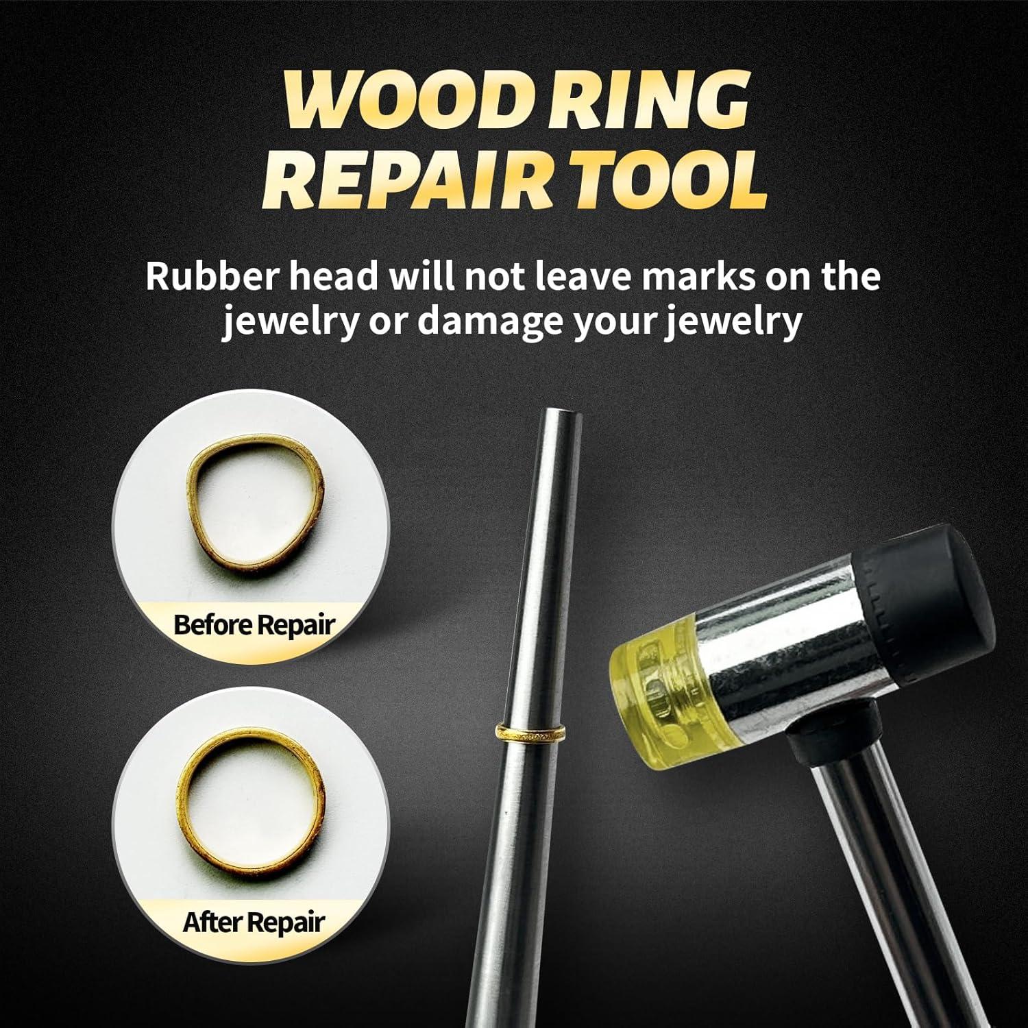 Kit de Medición de Tamaño de Anillo BDYAQ - 27 Piezas