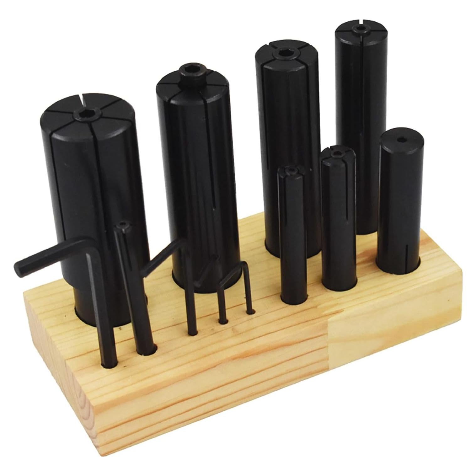 Conjunto de Mandriles Expansibles ALL-CARB 8 Piezas 6-32 mm