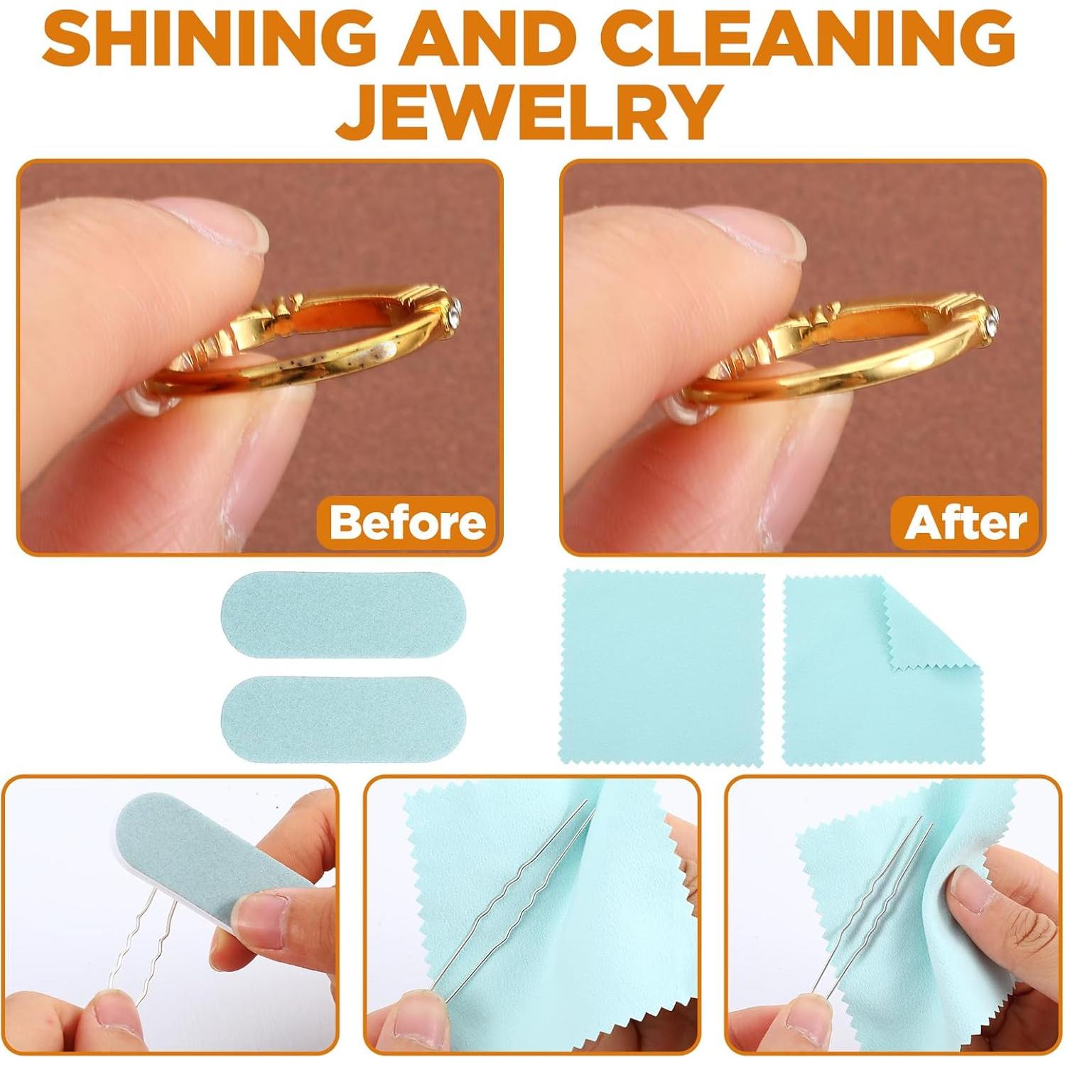 Kit de Reparación de Anillos JOUTYFOR 12 Piezas con Mandril y Martillo