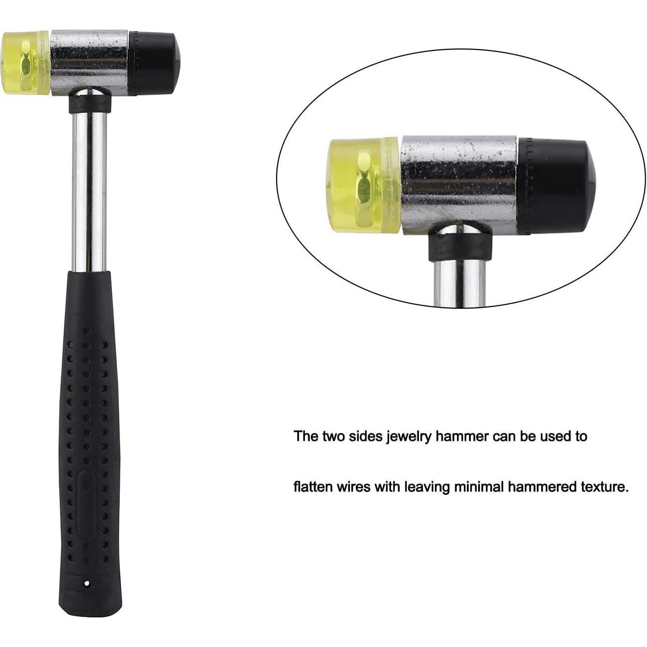 Kit de Medición de Tamaño de Anillo Artilife con Mandril y Martillo