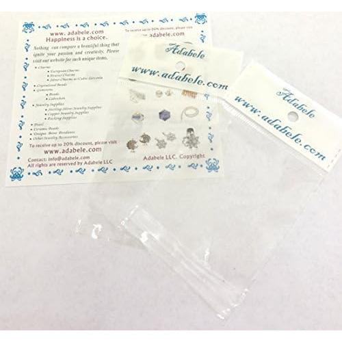 100 Anillos de Salto Abiertos Adabele 10mm Bronce Antiguo