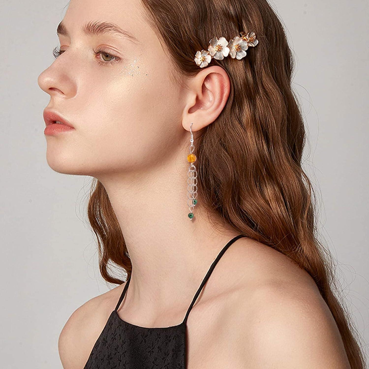 Anillas de Salto de Acero Inoxidable CHGCRAFT 500pcs 6.5x9.6mm