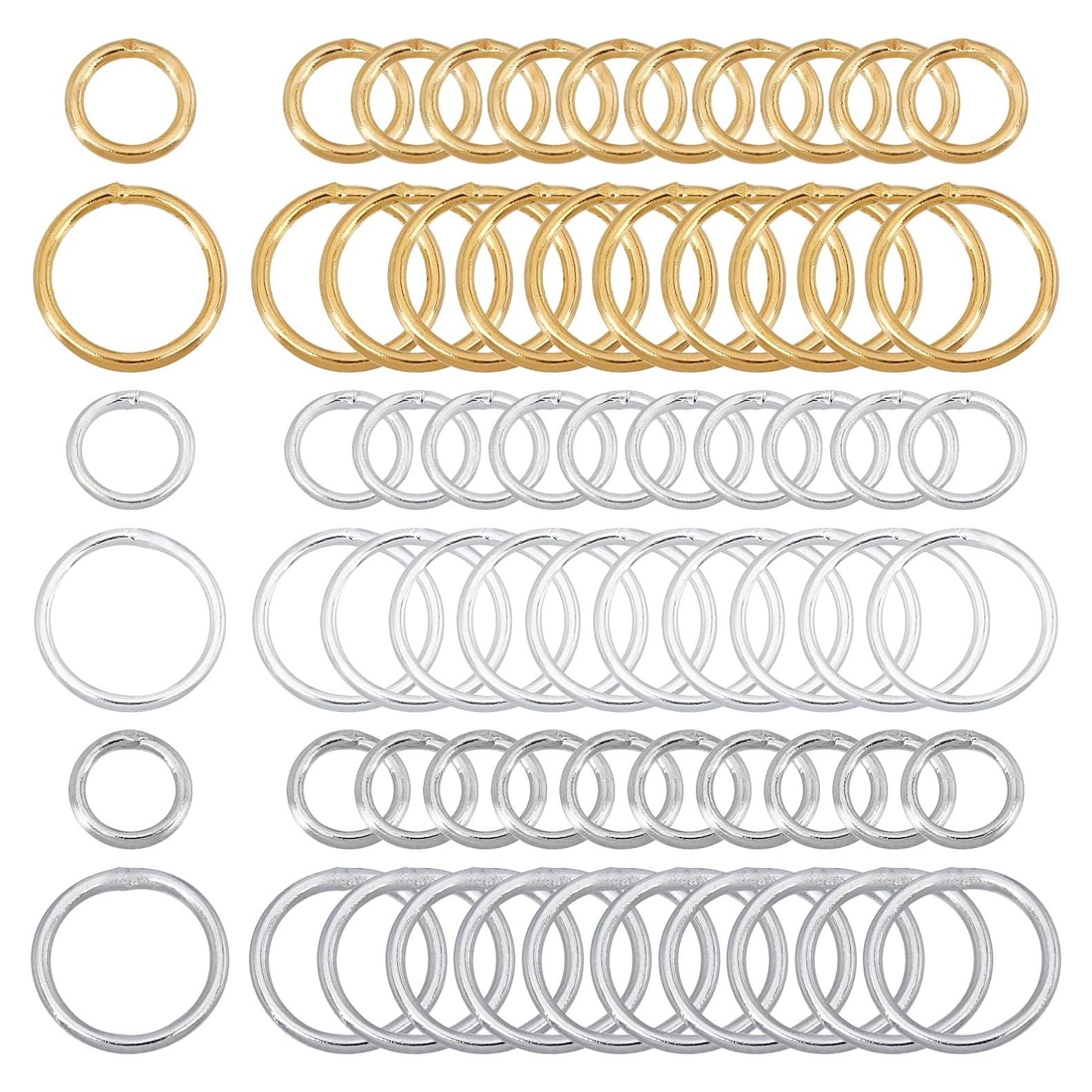 Anillas de Salto Cerradas CHGCRAFT 300 Piezas 7mm 10mm