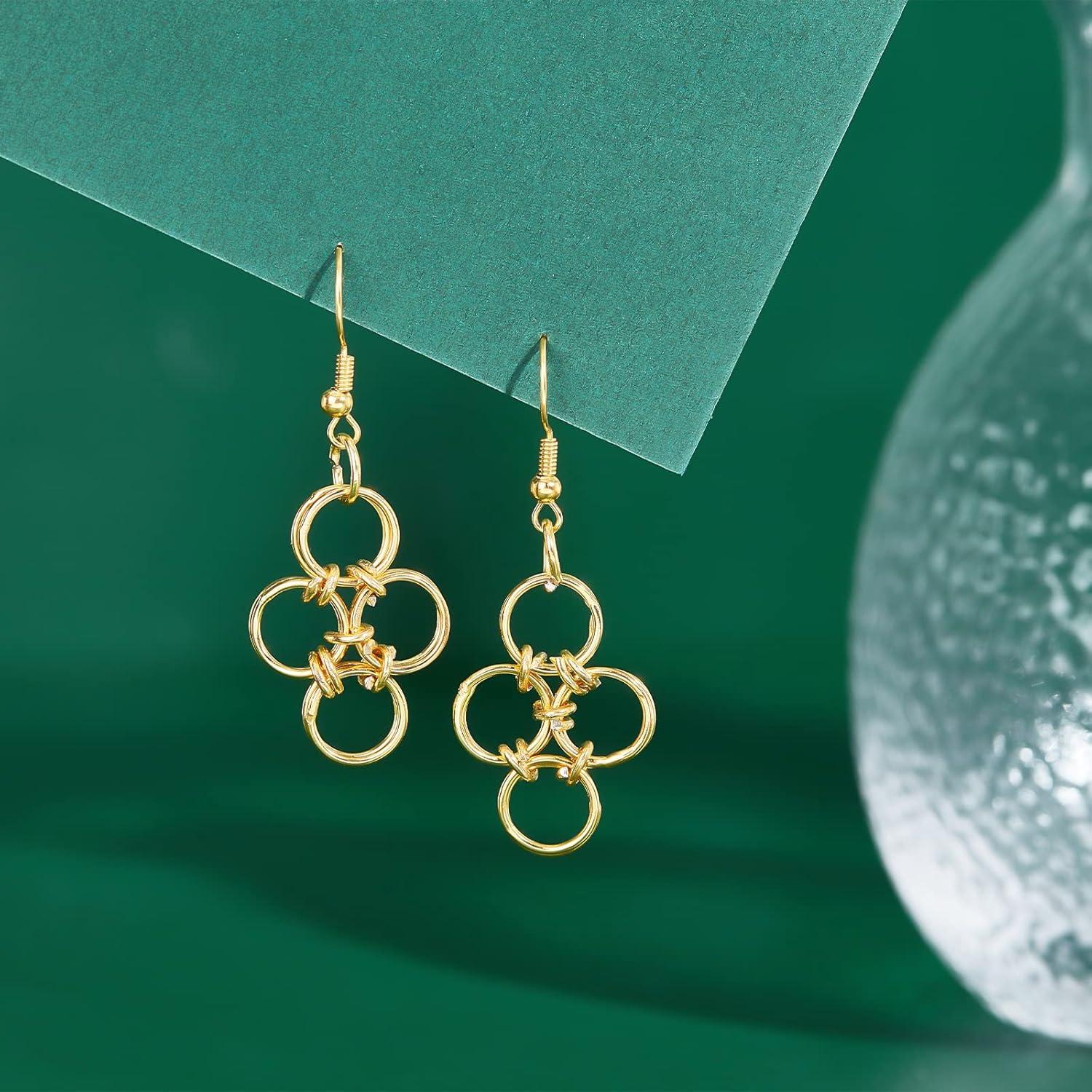 Anillas de Salto Cerradas CHGCRAFT 300 Piezas 7mm 10mm