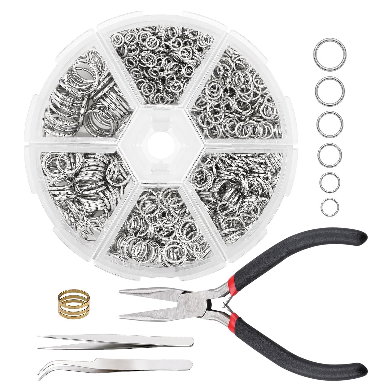 Kit de Anillas Saltarinas Gartful 4-10mm con Herramientas