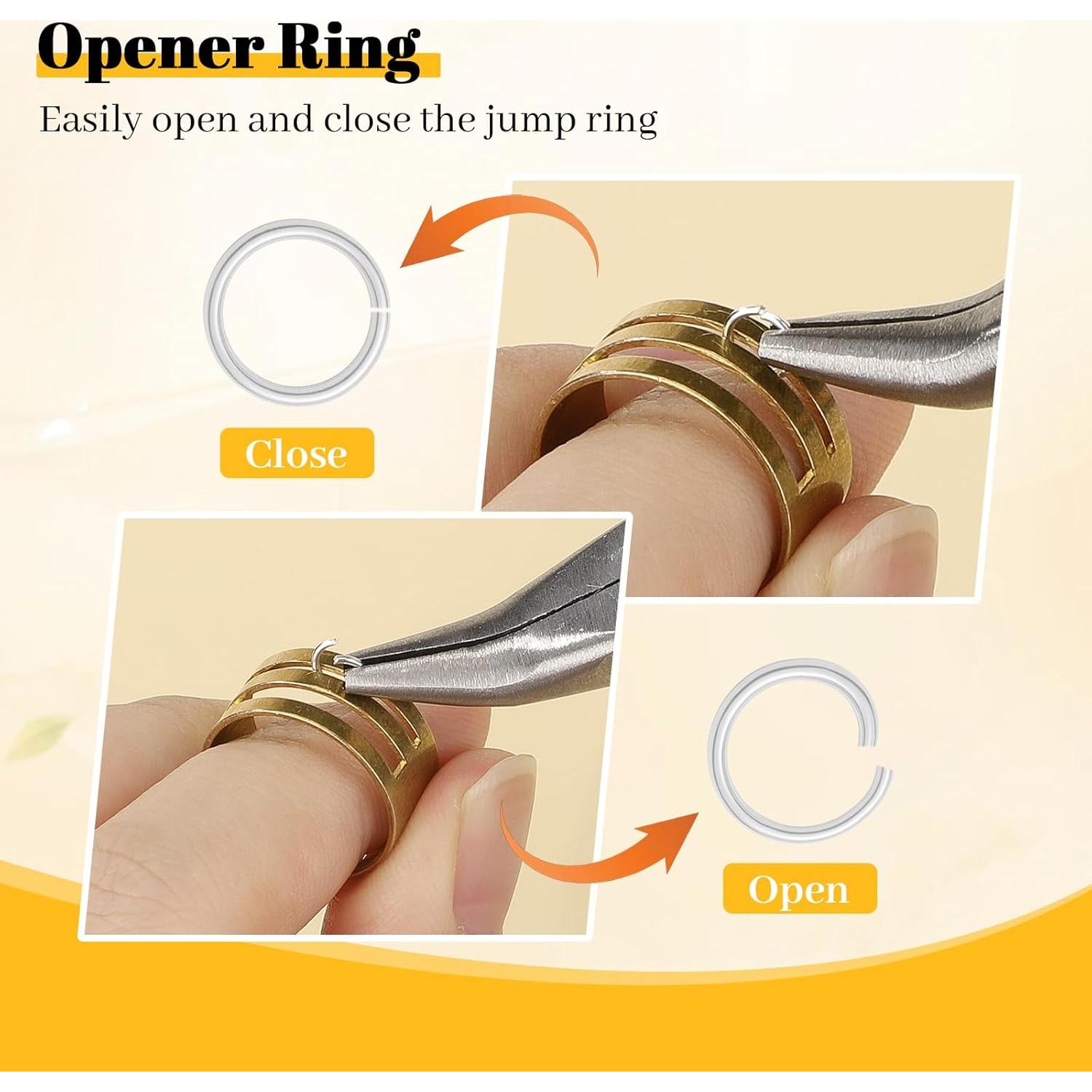 Kit de Anillas Saltarinas Gartful 4-10mm con Herramientas