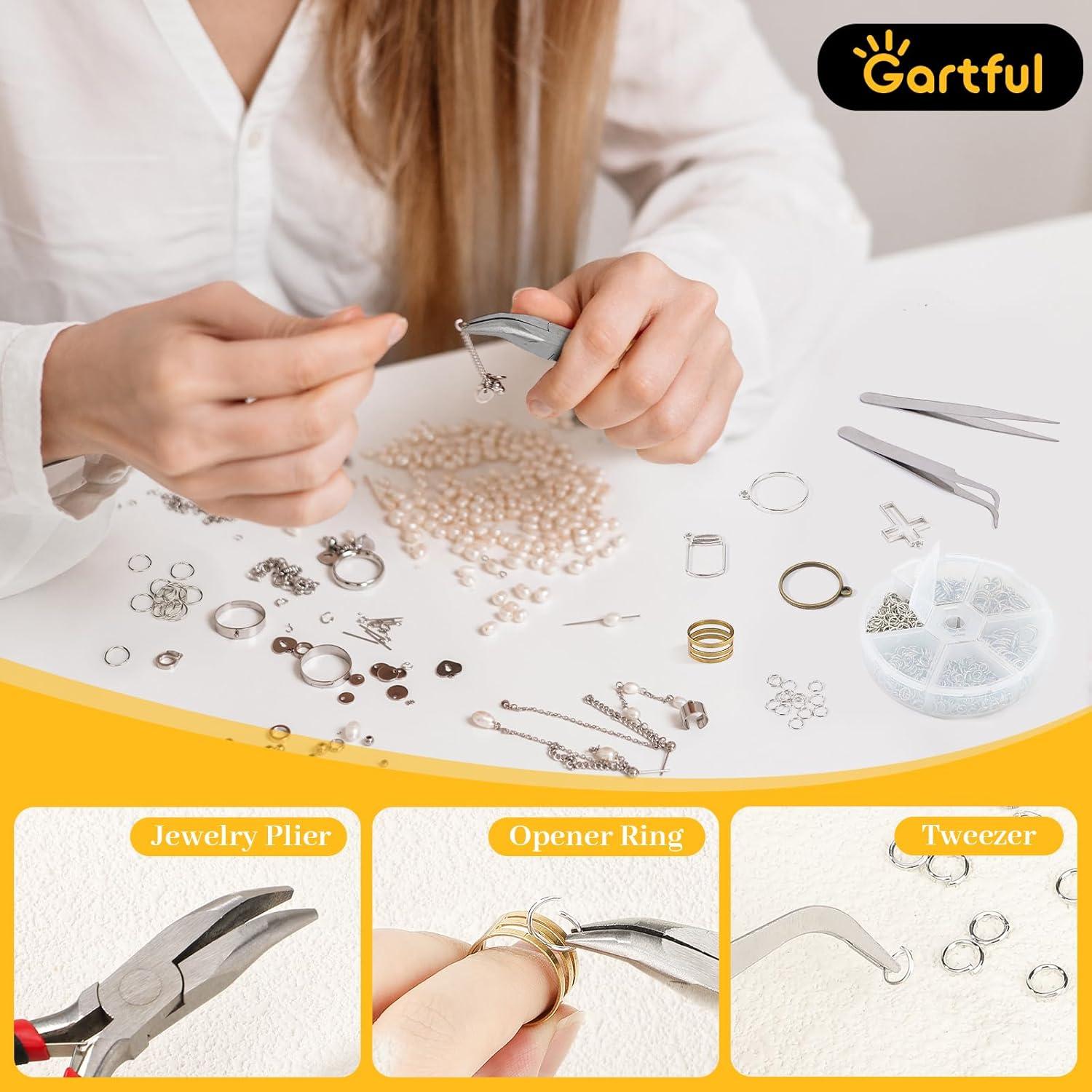 Kit de Anillas Saltarinas Gartful 4-10mm con Herramientas