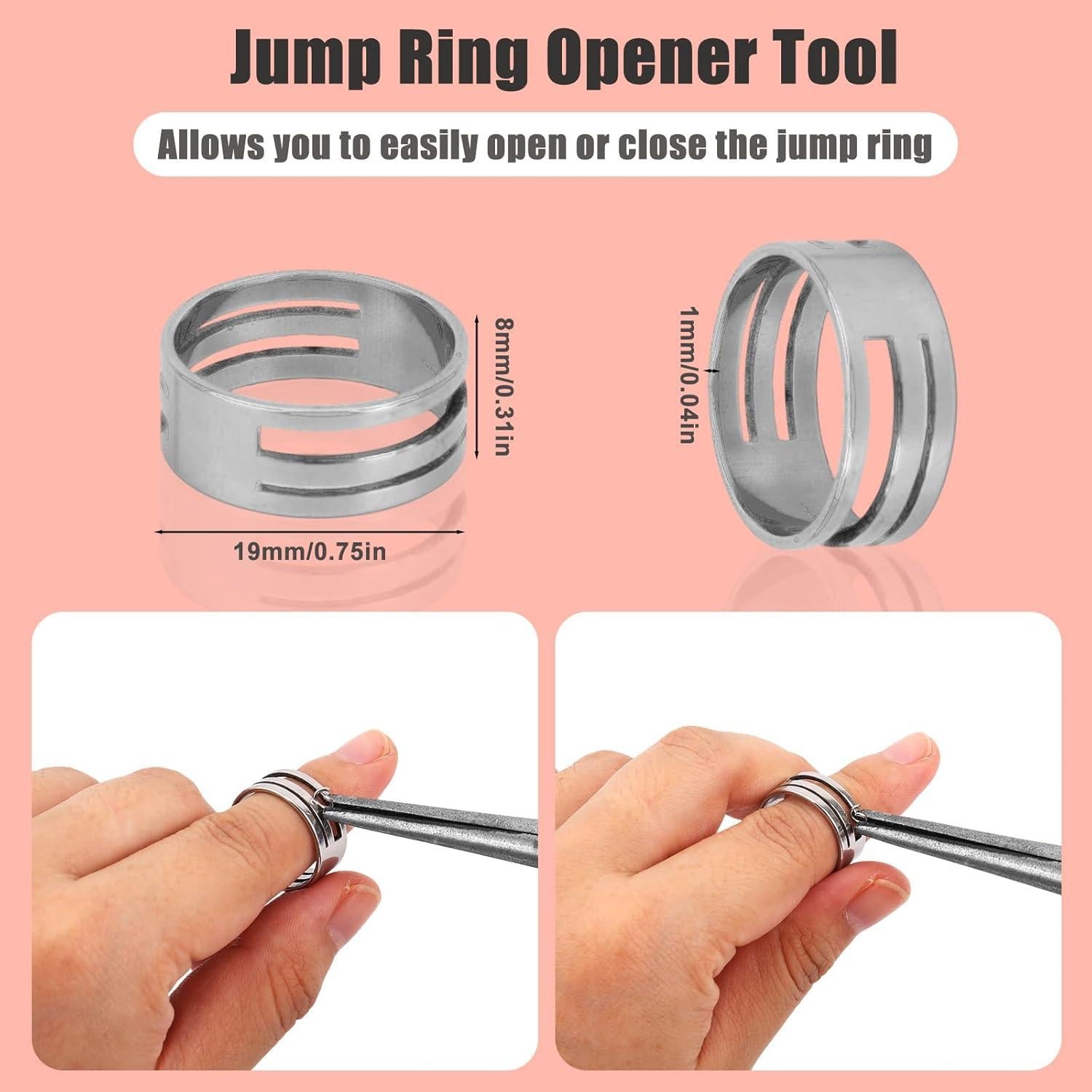 Kit de Fabricación de Joyería Goktvai - 2 Rollos de Cadena de Acero Inoxidable 10m