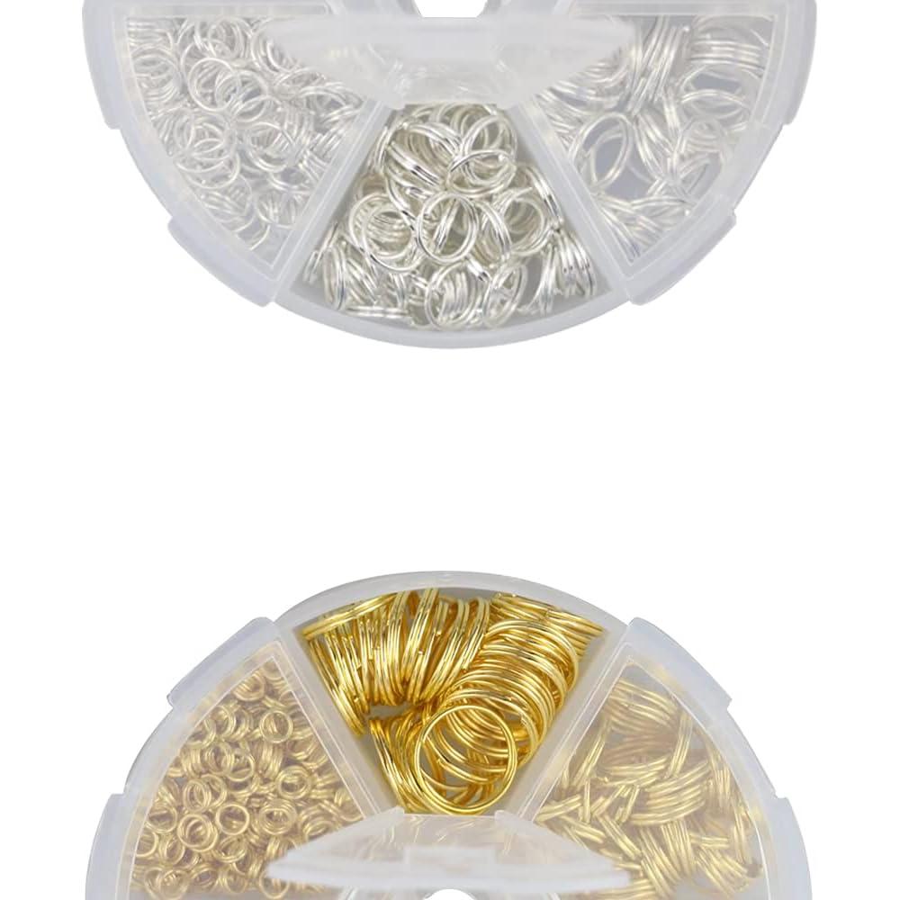 Juego de Anillos Divididos Doble Bucle YEXPRESS 1380 Piezas