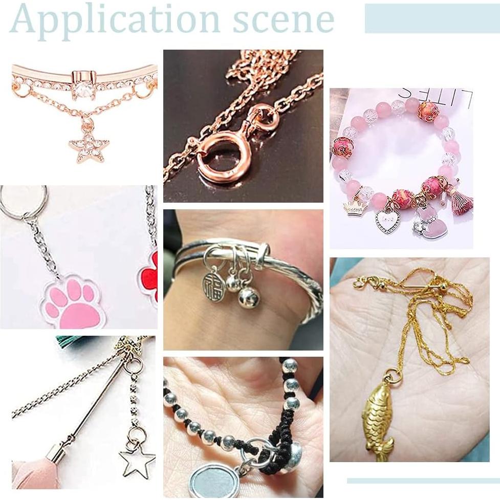 Anillas de Salto Cerradas PH PandaHall 285pcs 6-12mm Metal