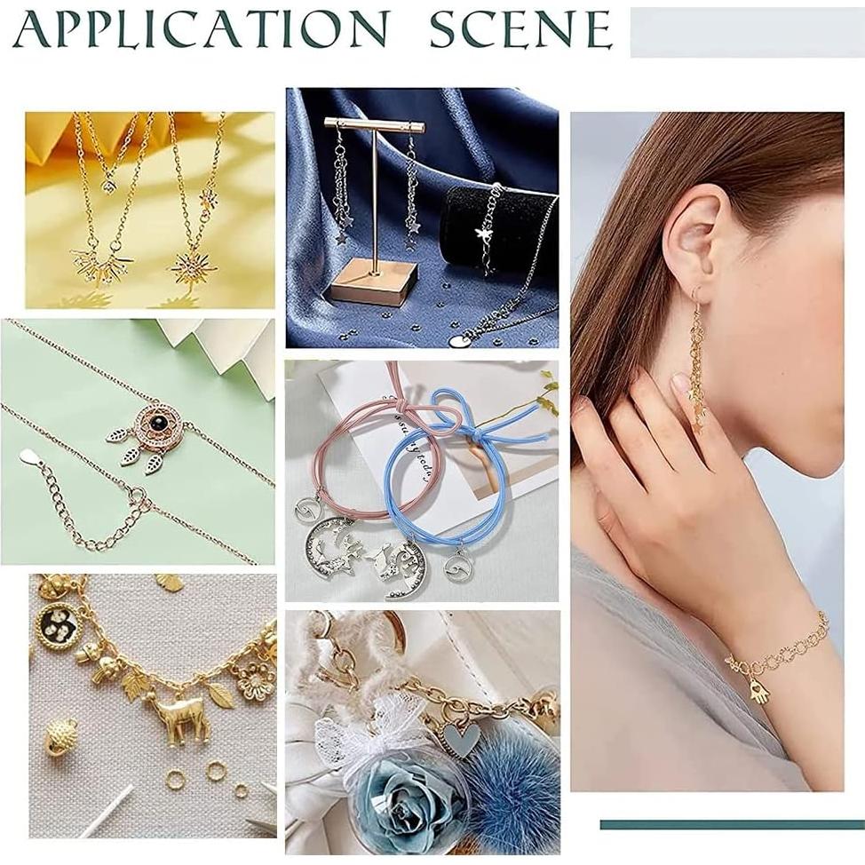 300 Anillas Abiertas Ovaladas PH PandaHall para Joyería DIY