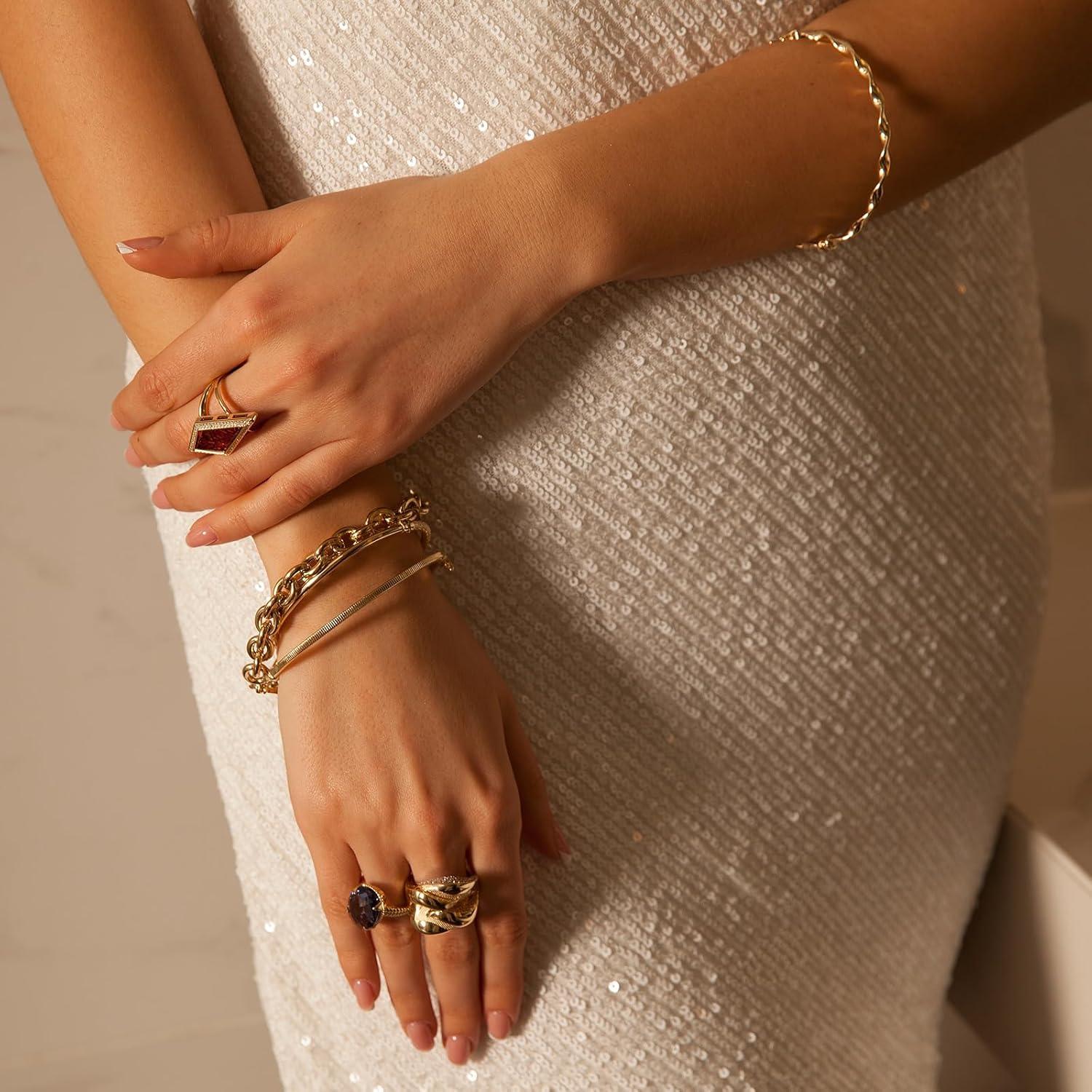 Anillas Abiertas uxcell 300Pcs 4mm Acero Inoxidable Plata