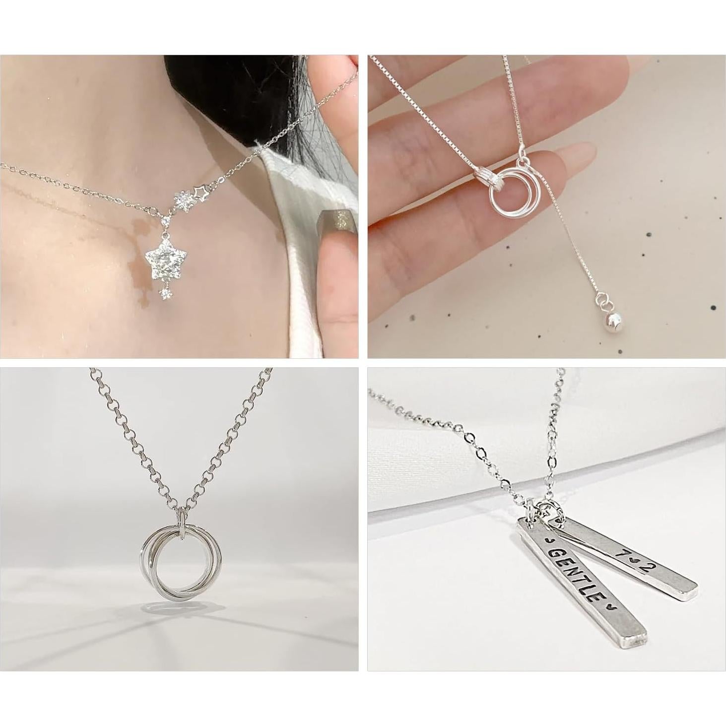 1000 Anillas de Salto Abiertas Plata 925 MICROAMOY 4x0.7mm