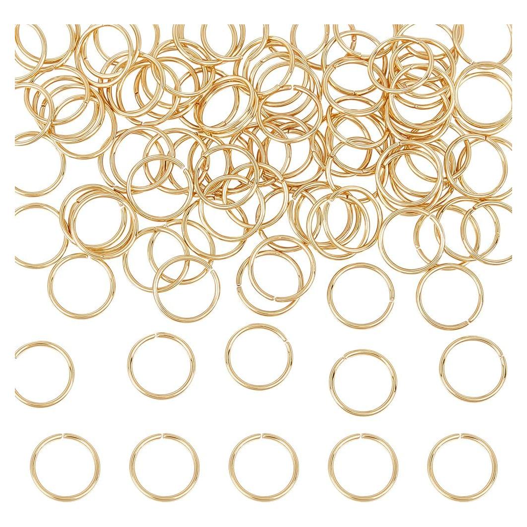 Anillas Abiertas de Acero Inoxidable 12mm UNICRAFTALE 100Pcs