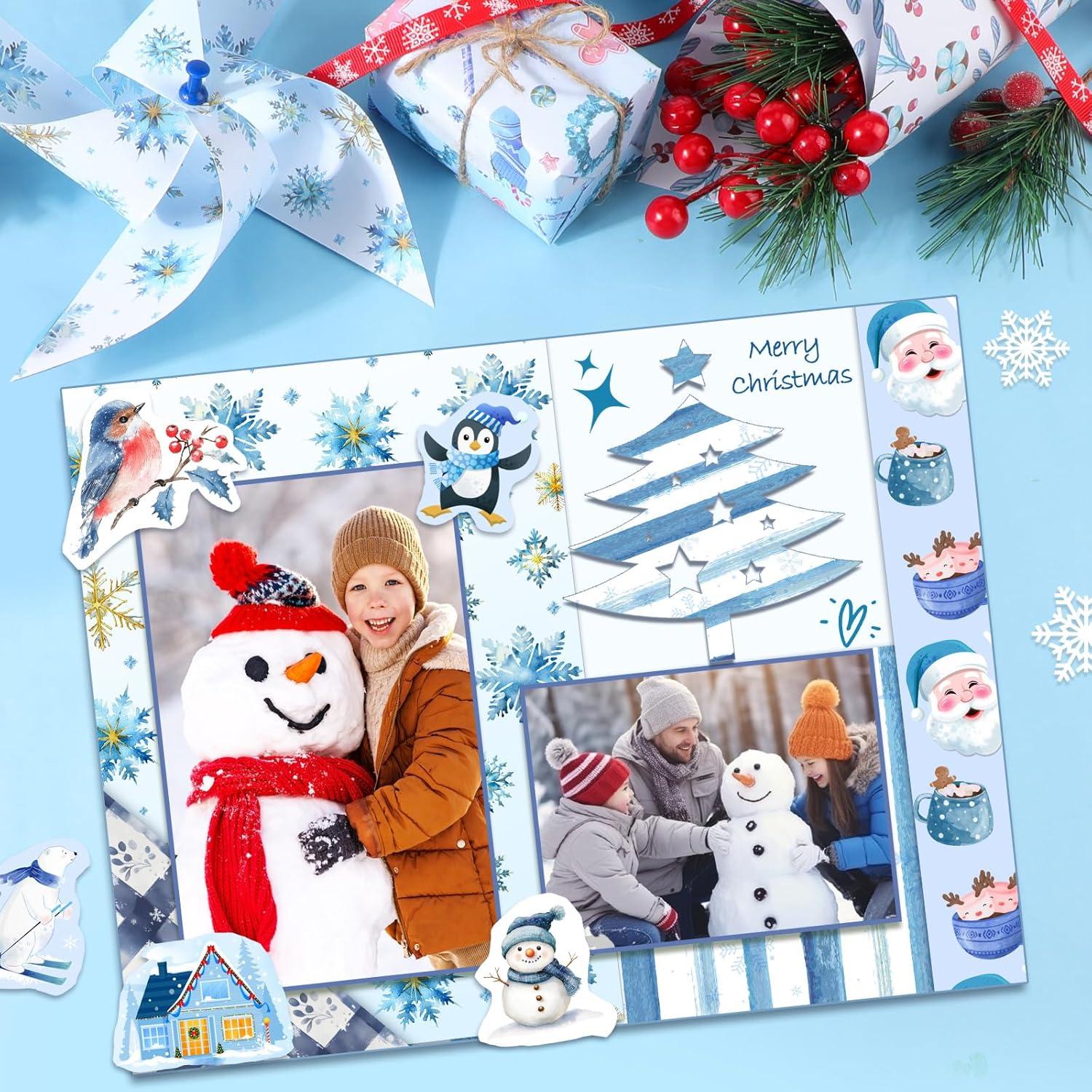 Konsait Papel de Scrapbook Navidad 60 Hojas 14.8x21 cm