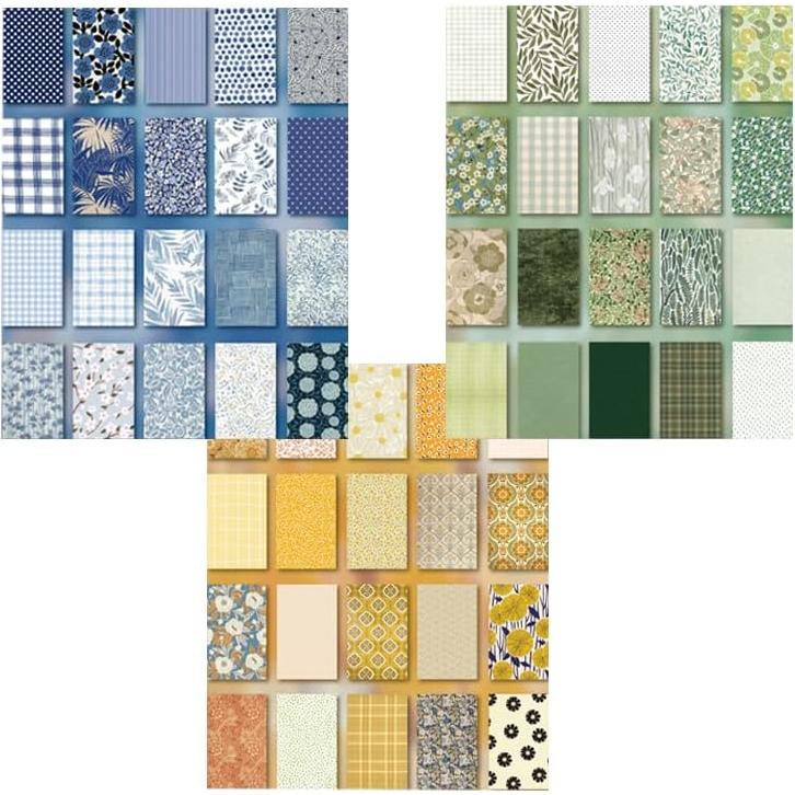 180 Hojas Papel Decorativo Vintage X Hot Popcorn 13x8.1cm