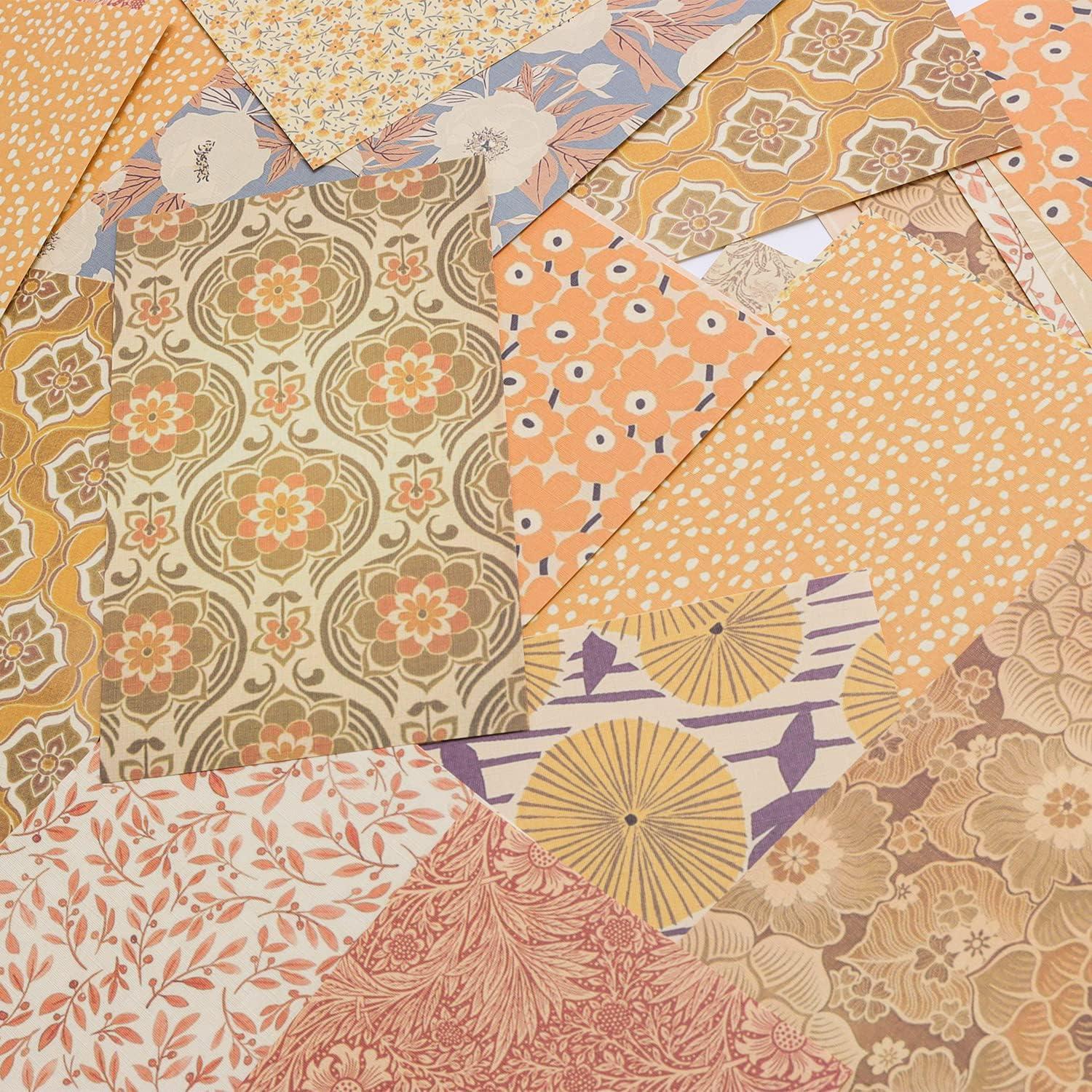 180 Hojas Papel Decorativo Vintage X Hot Popcorn 13x8.1cm