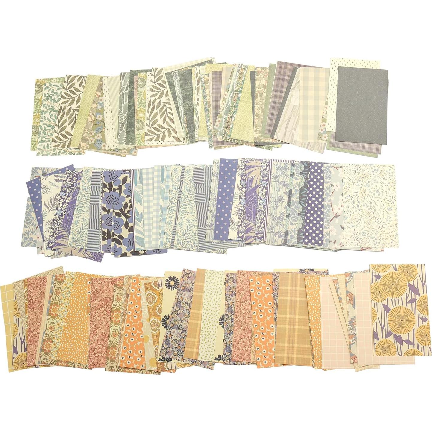 180 Hojas Papel Decorativo Vintage X Hot Popcorn 13x8.1cm