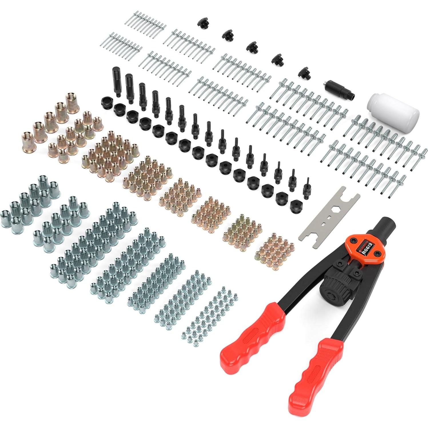 Kit de Herramienta de Remache Doble Función WelderElite RG-613