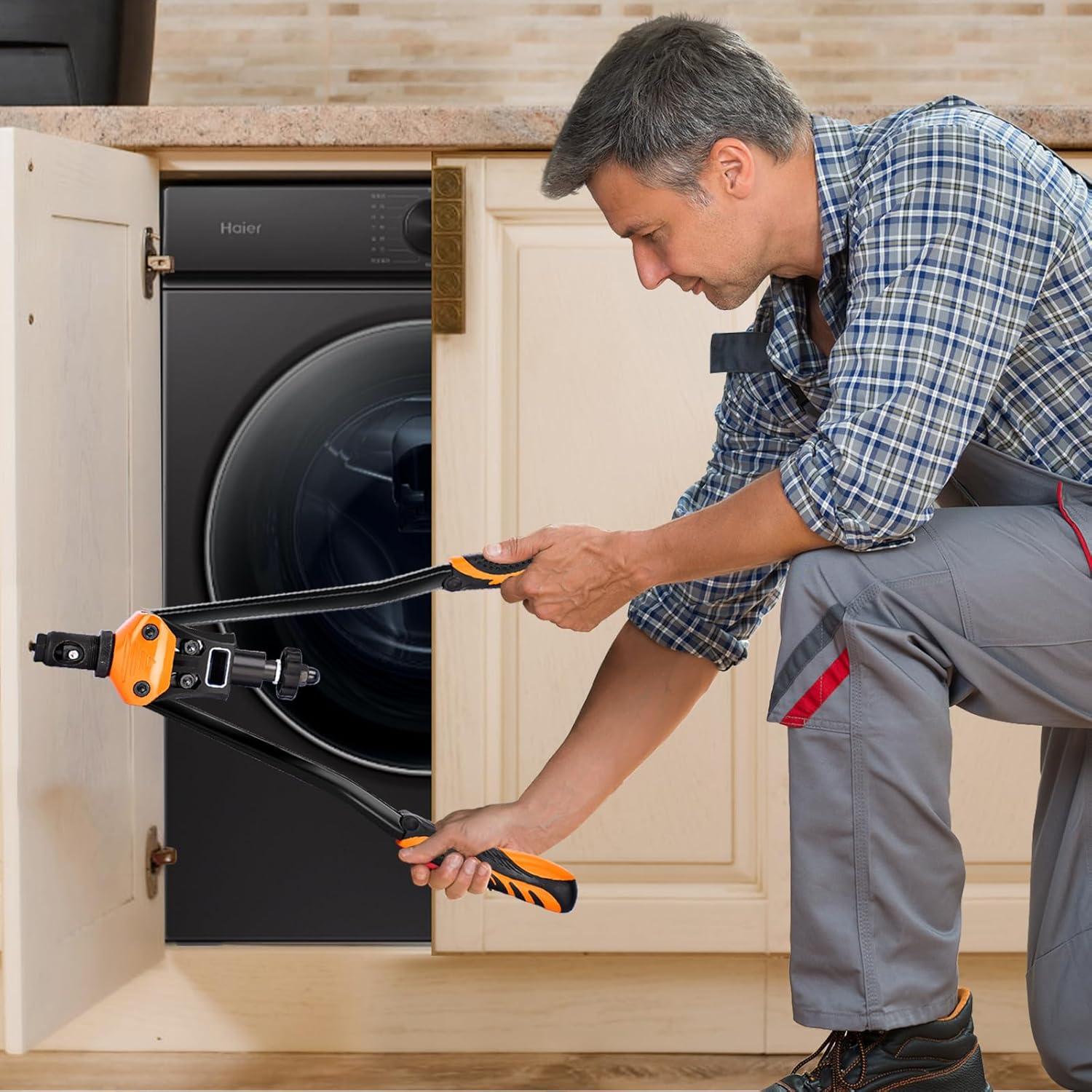 Kit Herramienta de Tuerca Remachada Trivd Frol 16" 281 Piezas