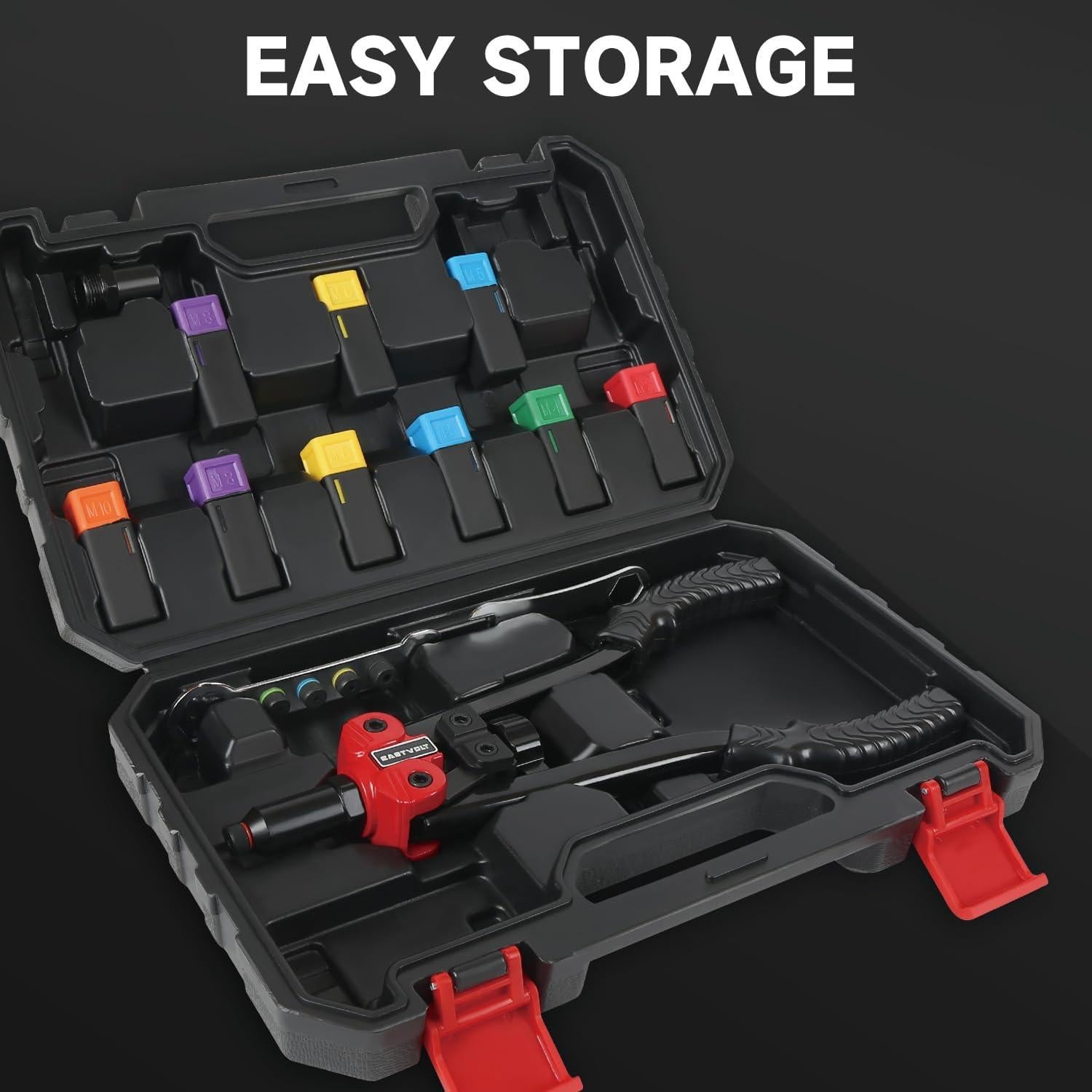 Kit de Herramientas 3 en 1 Eastvolt para Remaches y Tuercas