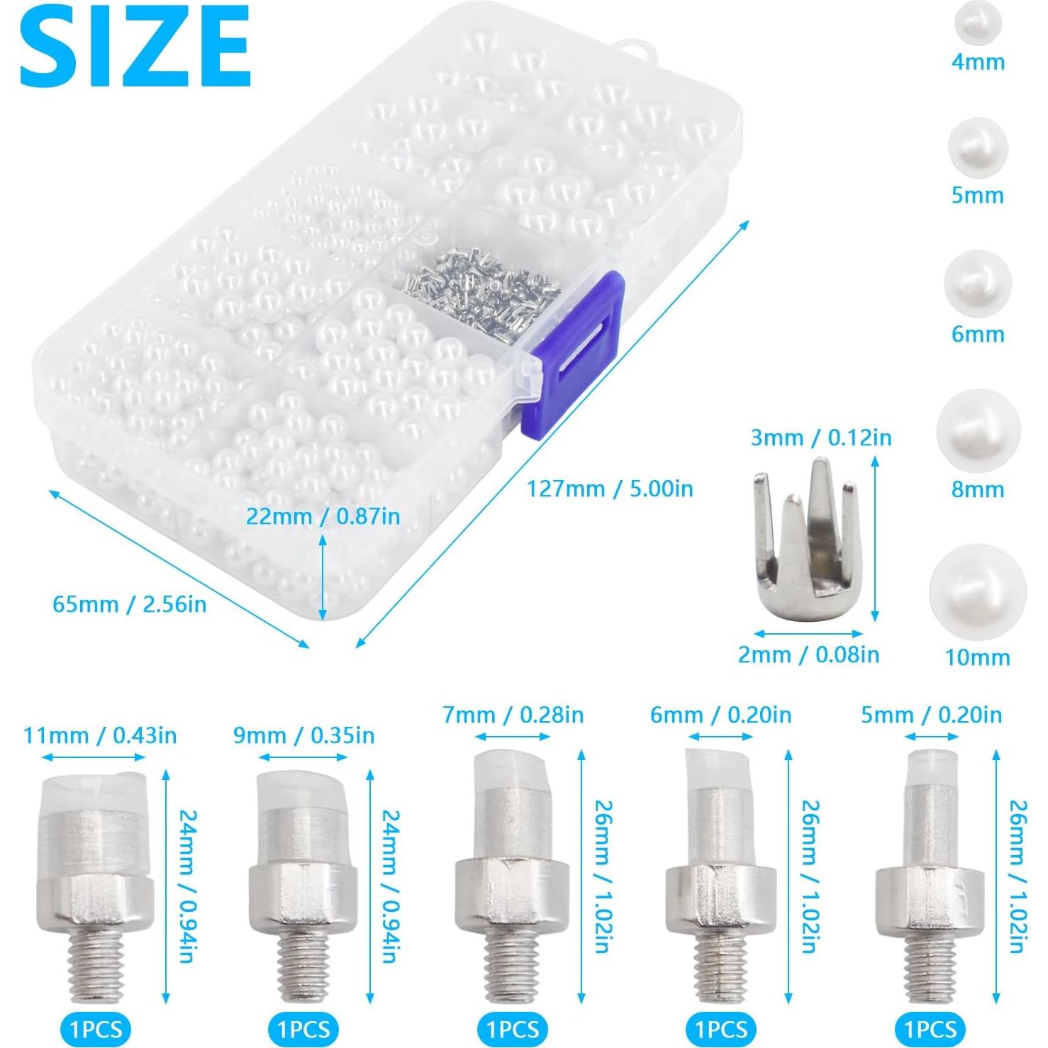 Máquina de Prensa Manual SHRJ para Perlas Blancas 4-10mm