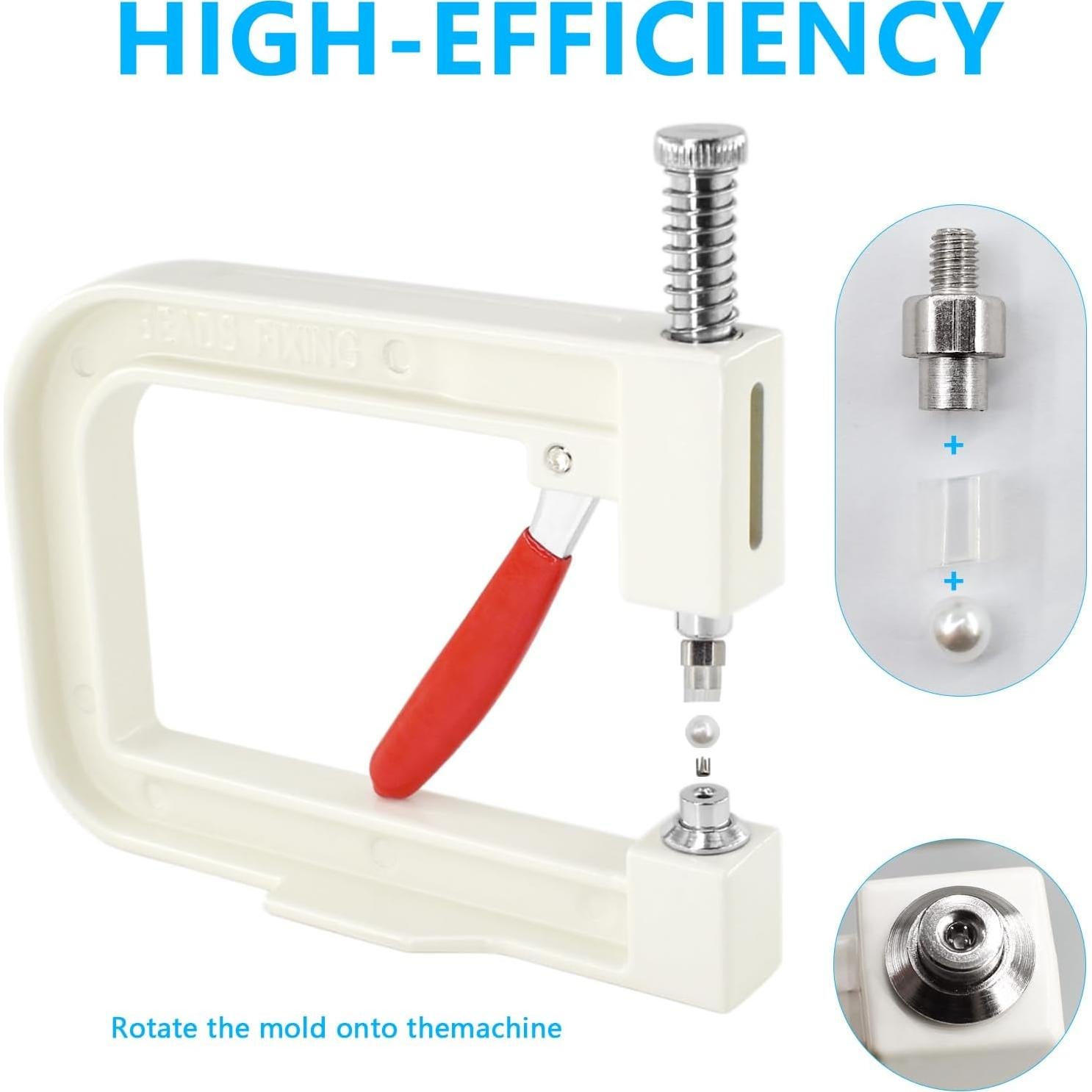 Máquina de Prensa Manual SHRJ para Perlas Blancas 4-10mm