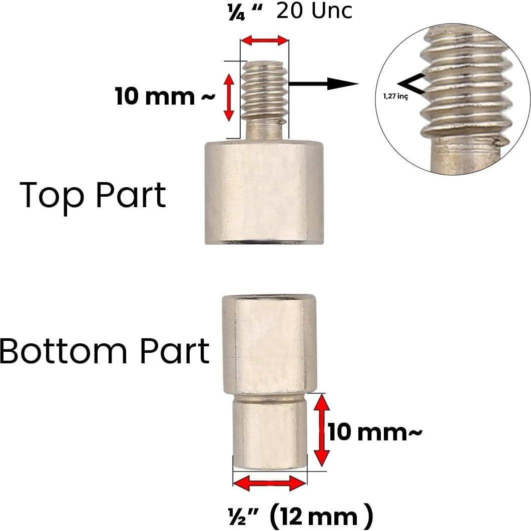 Juego de Troqueles DZNTOOLS para Remaches Doble Cabeza 5-11mm