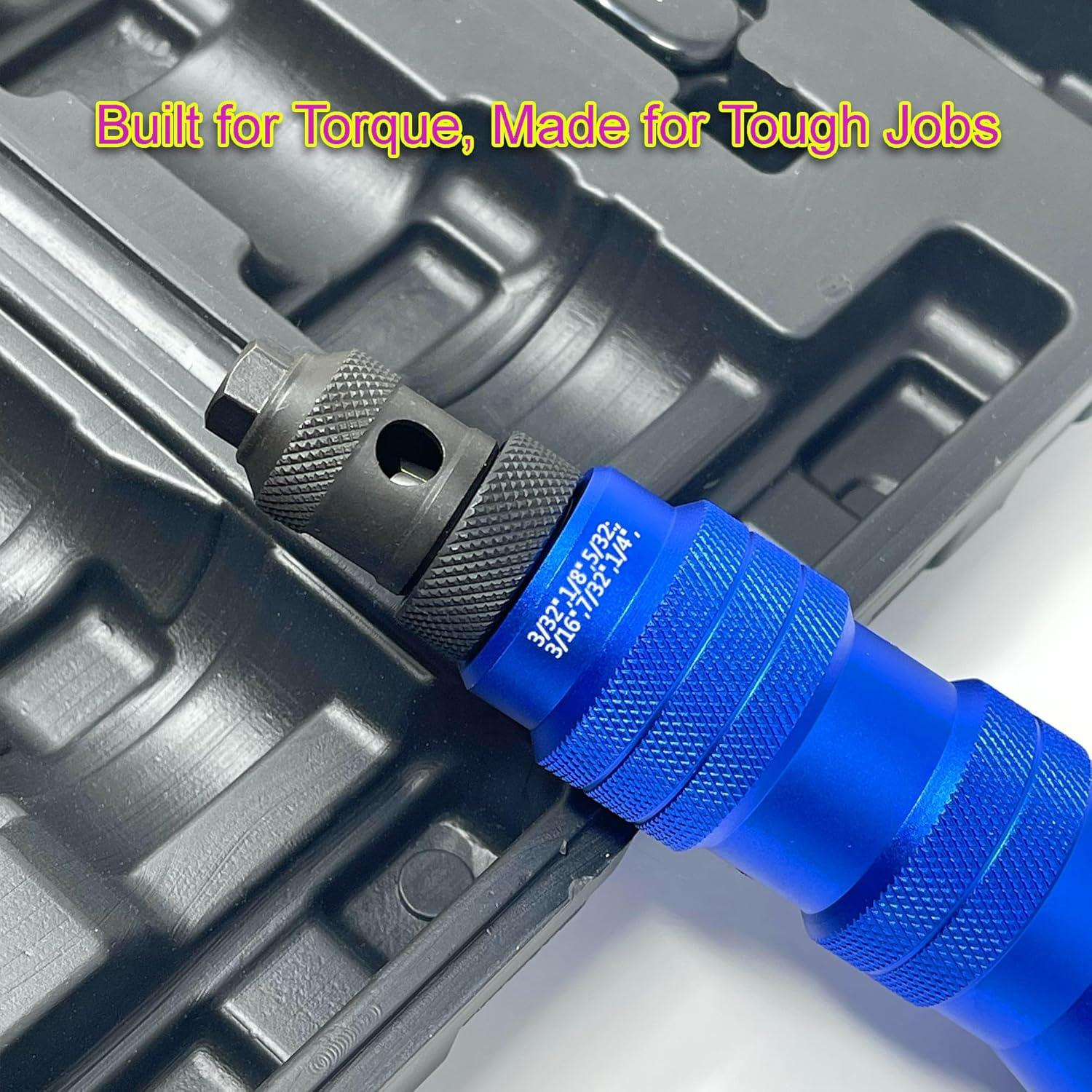 Adaptador de Remachadora Blue Horizon RN2001 para Taladro 0.86 kg