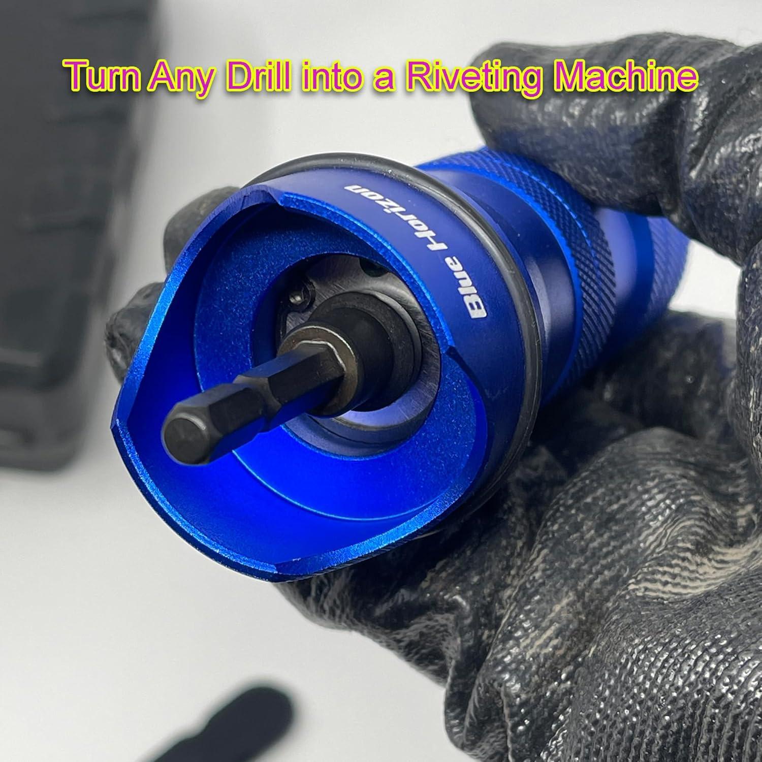 Adaptador de Remachadora Blue Horizon RN2001 para Taladro 0.86 kg