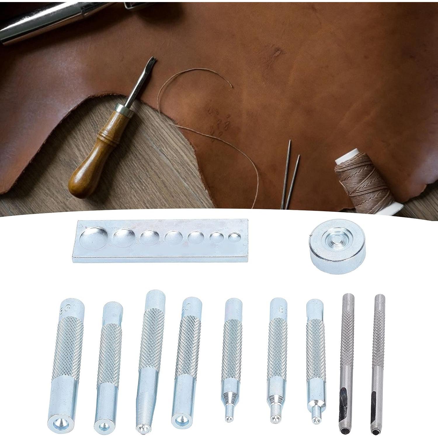 Kit de Herramienta de Perforación de Ojal Fafeicy - Acero Alta Velocidad