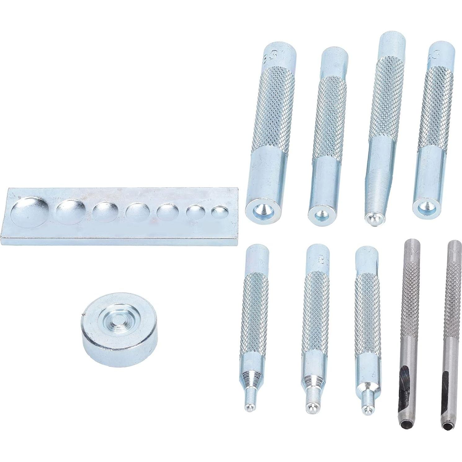 Kit de Herramienta de Perforación de Ojal Fafeicy - Acero Alta Velocidad