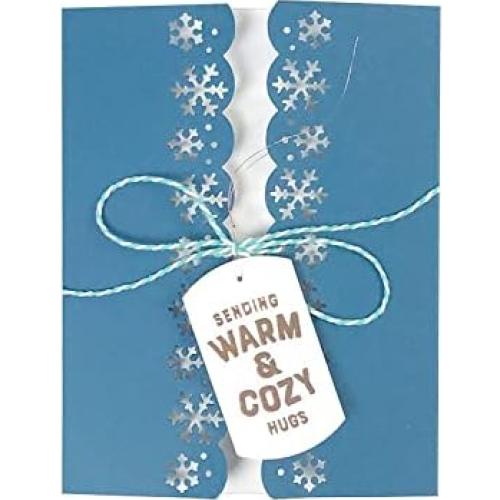 Troqueles de Corte AHTOLS Corazón y Copo de Nieve 13.68cm