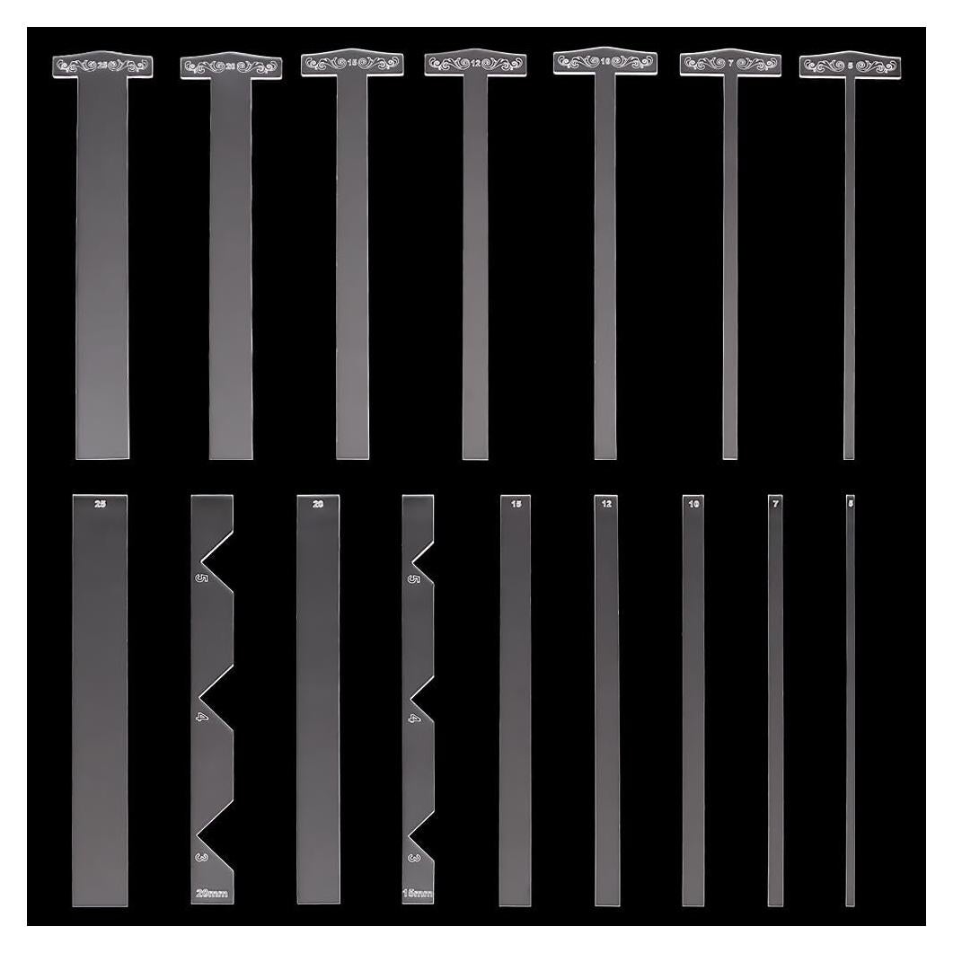 Kit de Encuadernación Acrílica NBEADS 16 Piezas para Scrapbooking