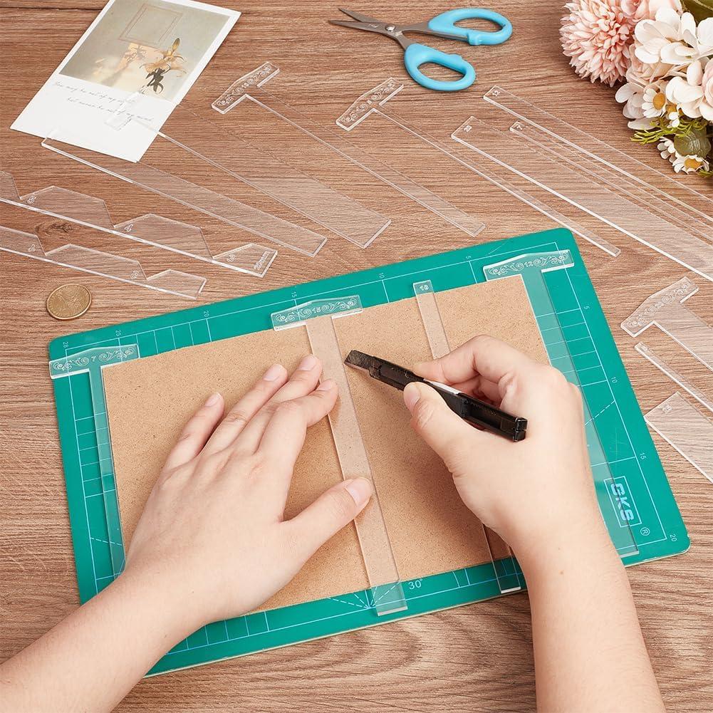 Kit de Encuadernación Acrílica NBEADS 16 Piezas para Scrapbooking