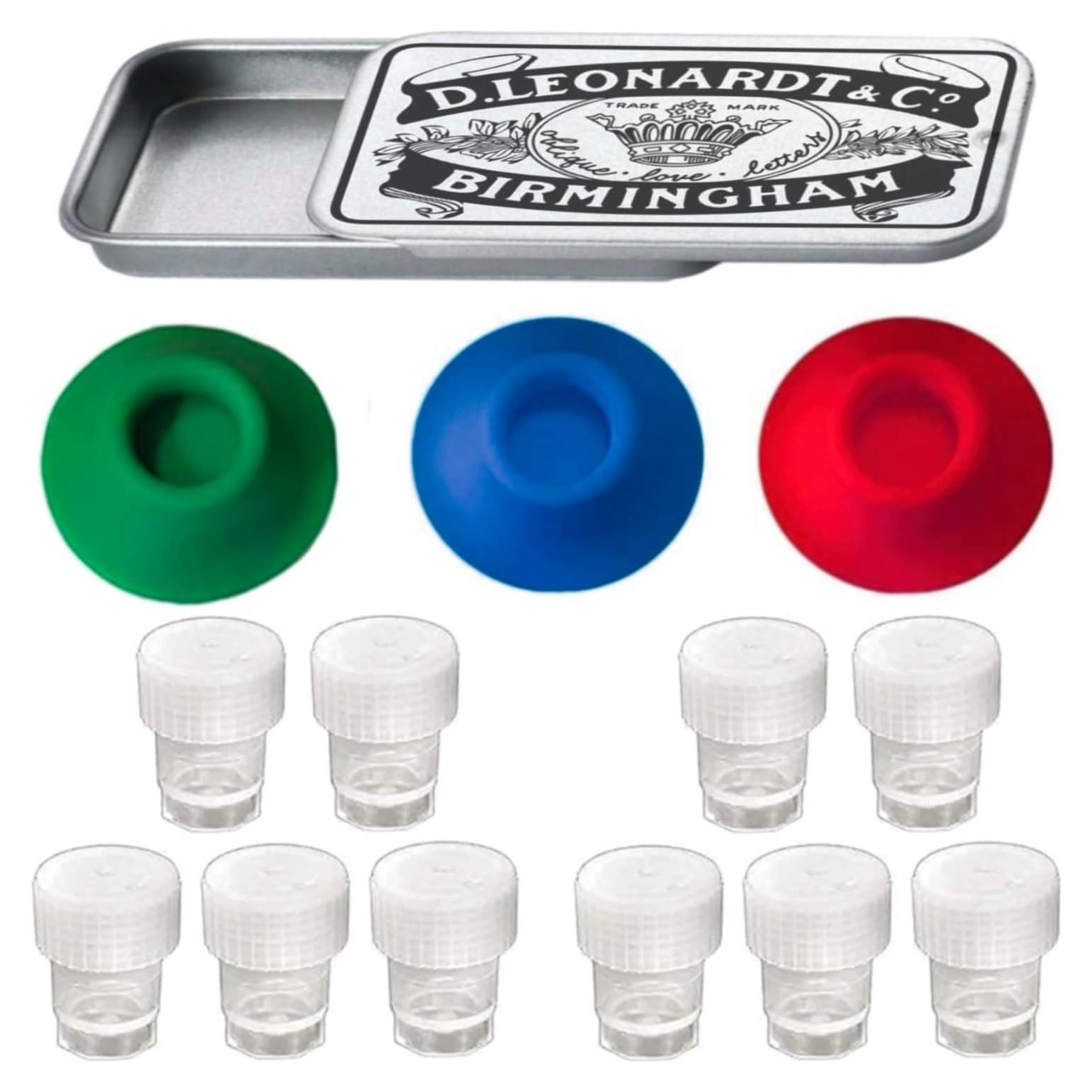 Tinteros Vacíos para Plumas Caligráficas Cartas de Amor - Set de 2